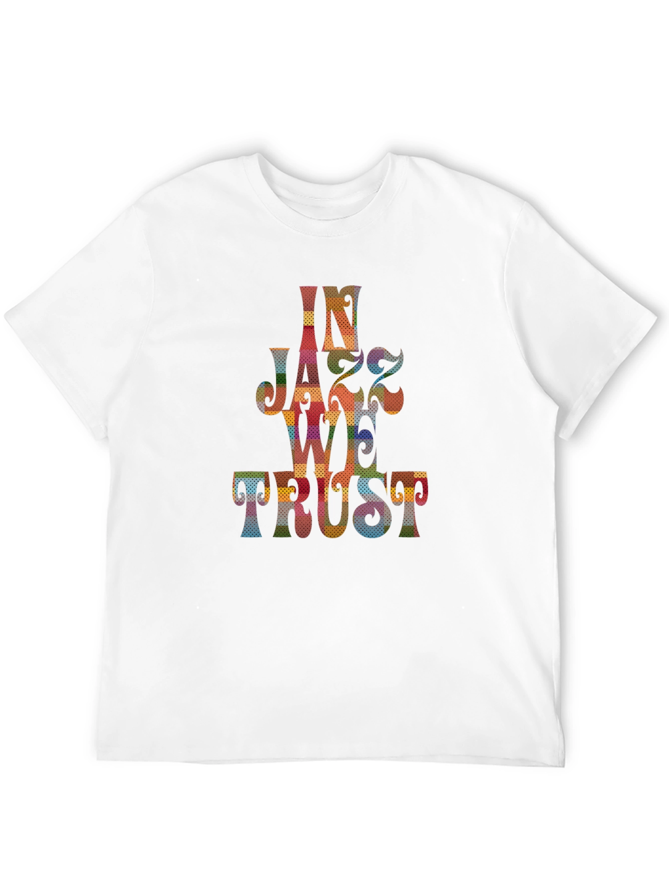 In Jazz We Trust Graphic Tee - Black