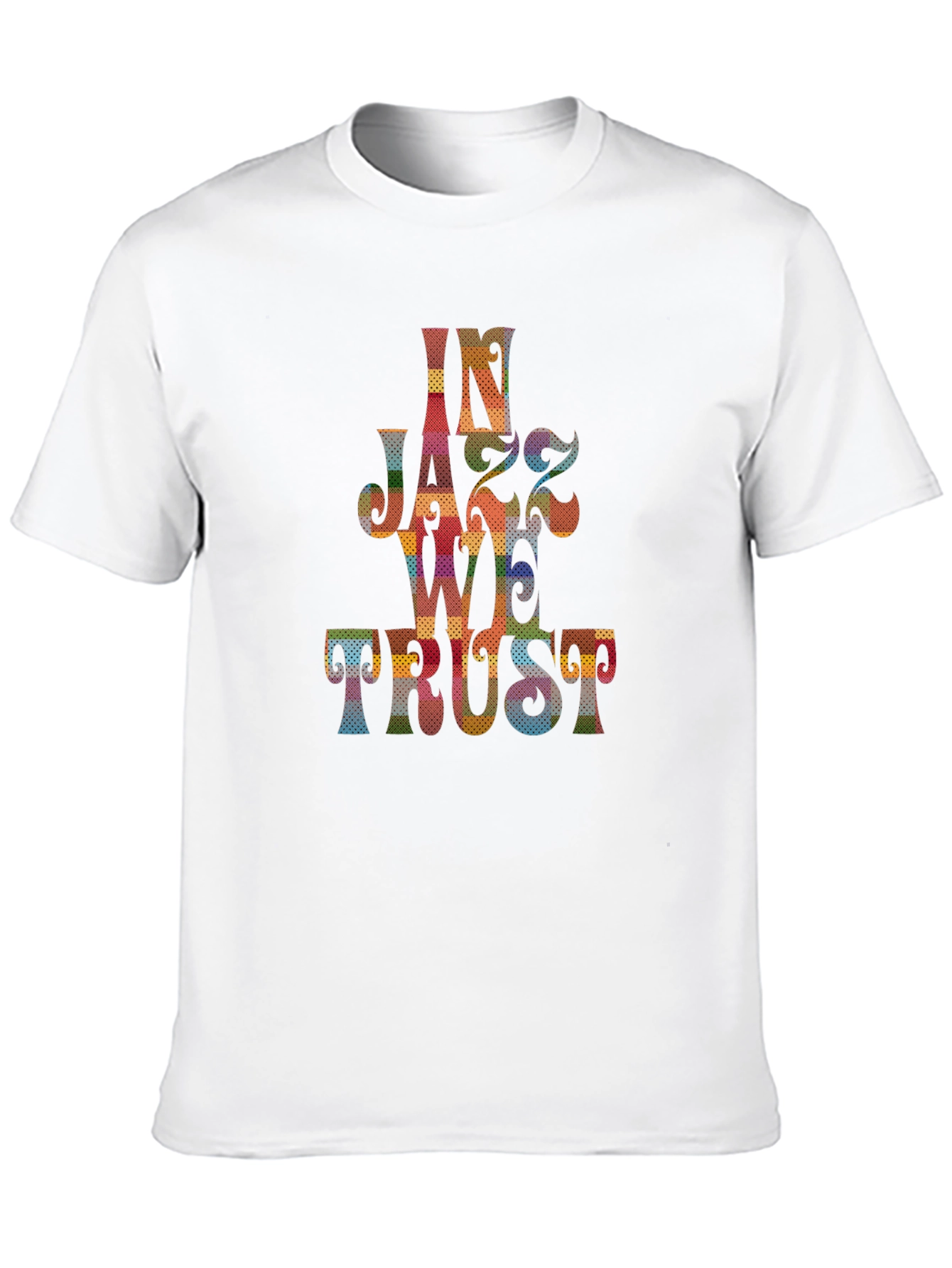 In Jazz We Trust Graphic Tee - Black
