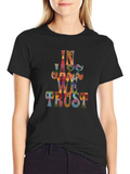 In Jazz We Trust Graphic Tee - Black
