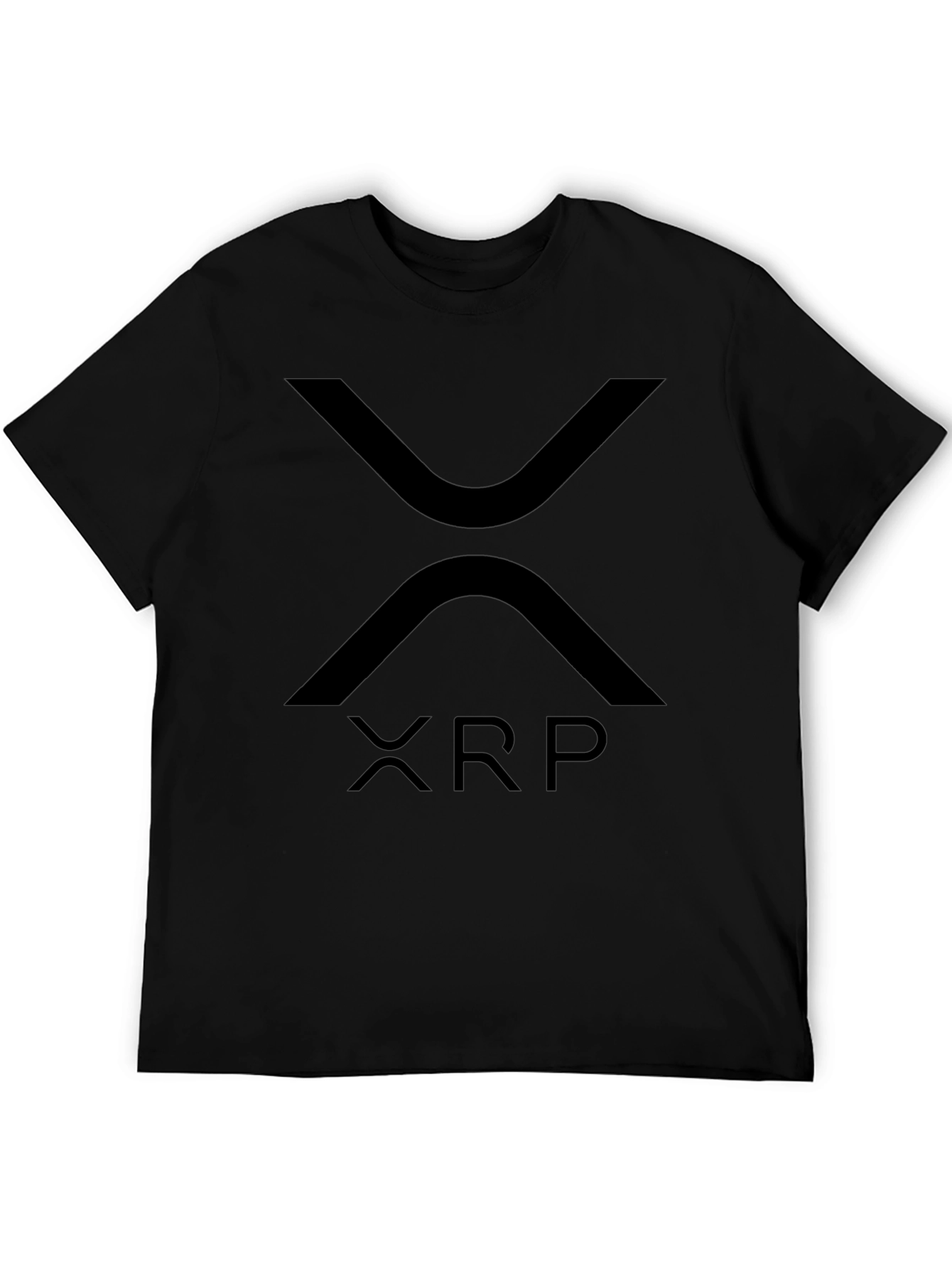 XRP Crypto Black T-Shirt