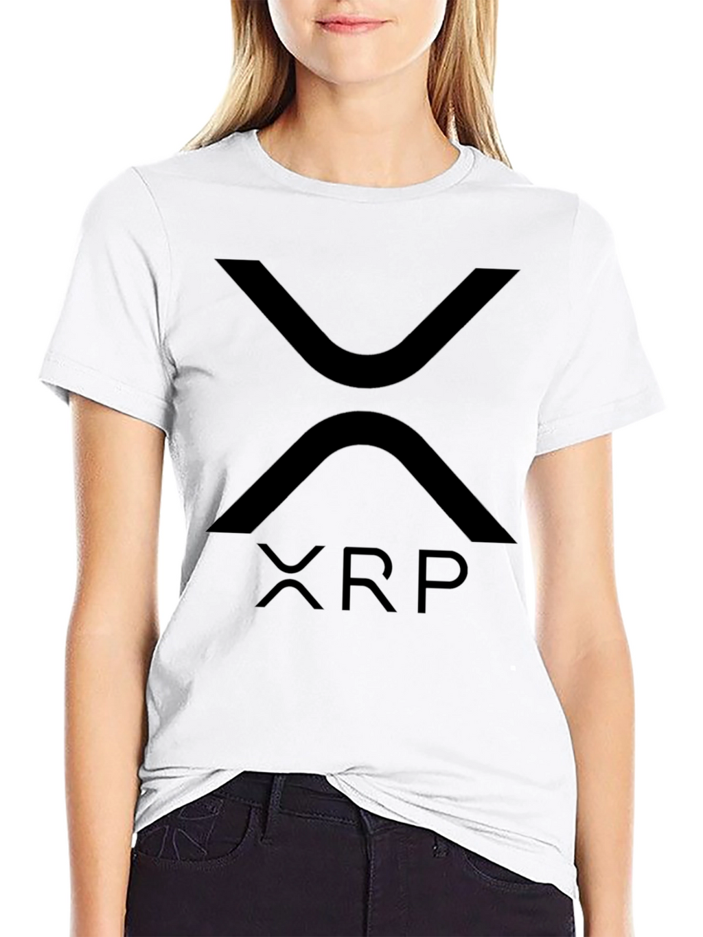 XRP Crypto Black T-Shirt