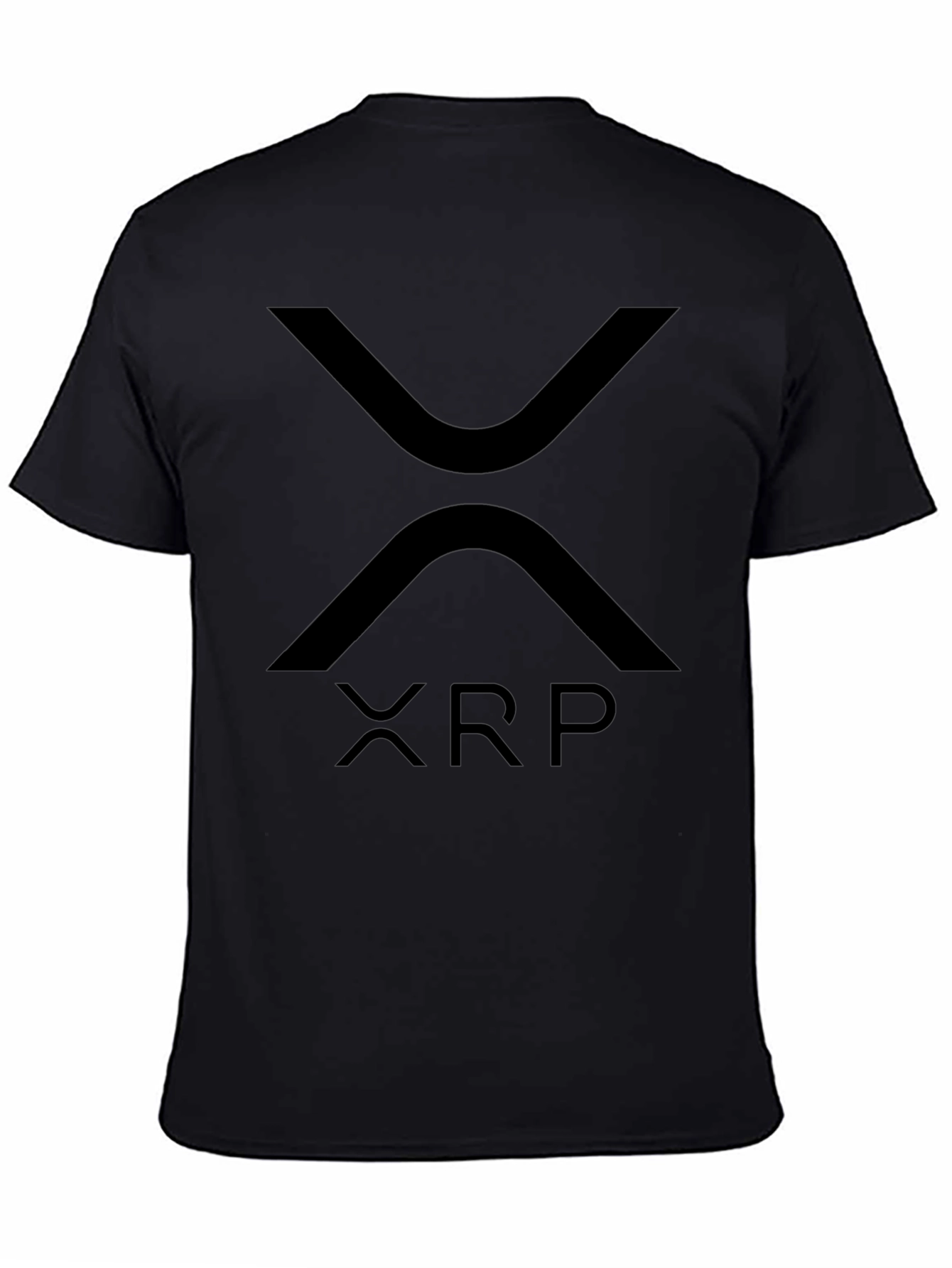 XRP Crypto Black T-Shirt