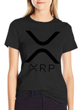 XRP Crypto Black T-Shirt
