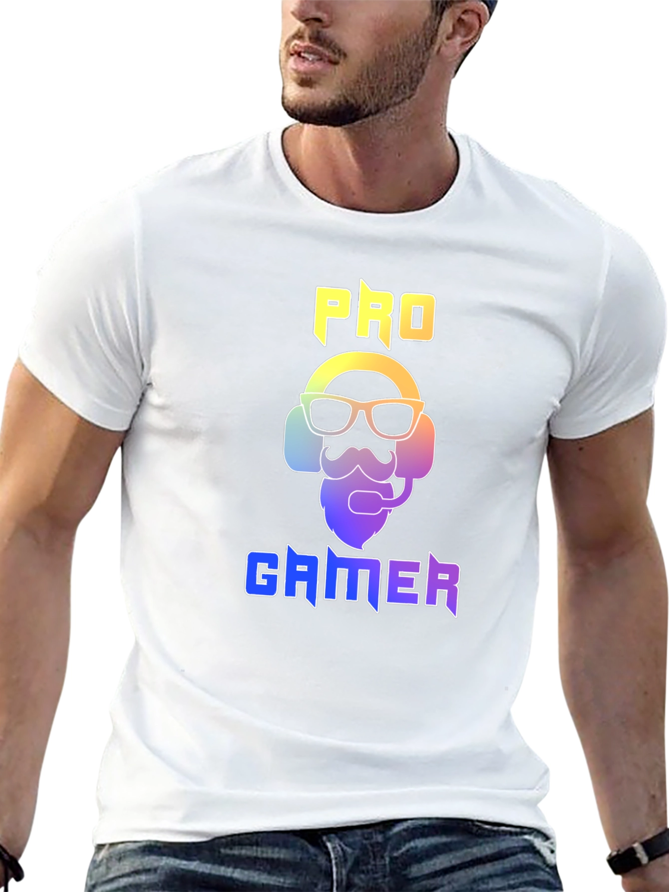 Pro Gamer Graphic Tee - Black Cotton T-Shirt