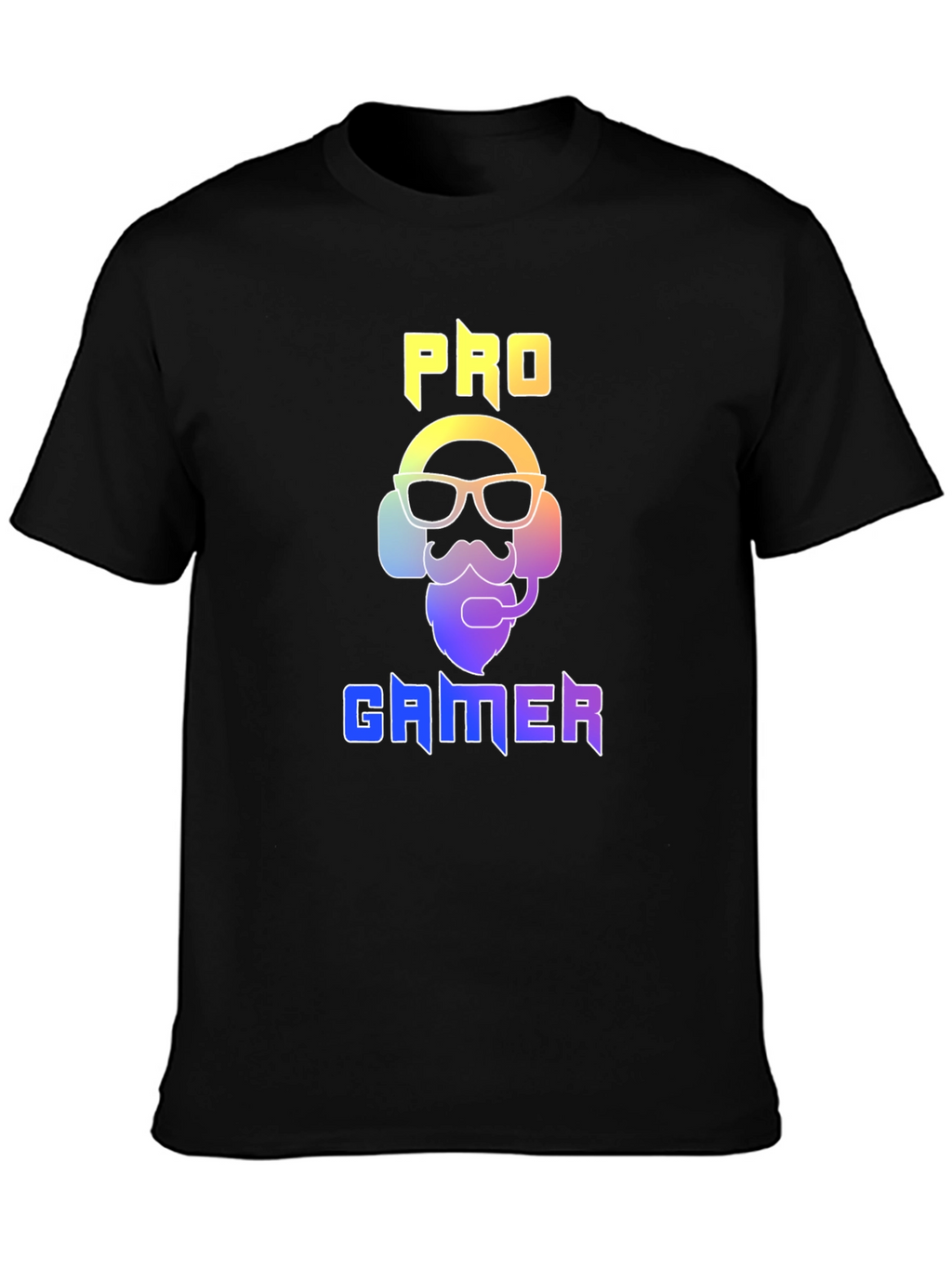 Pro Gamer Graphic Tee - Black Cotton T-Shirt