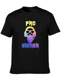 Pro Gamer Graphic Tee - Black Cotton T-Shirt