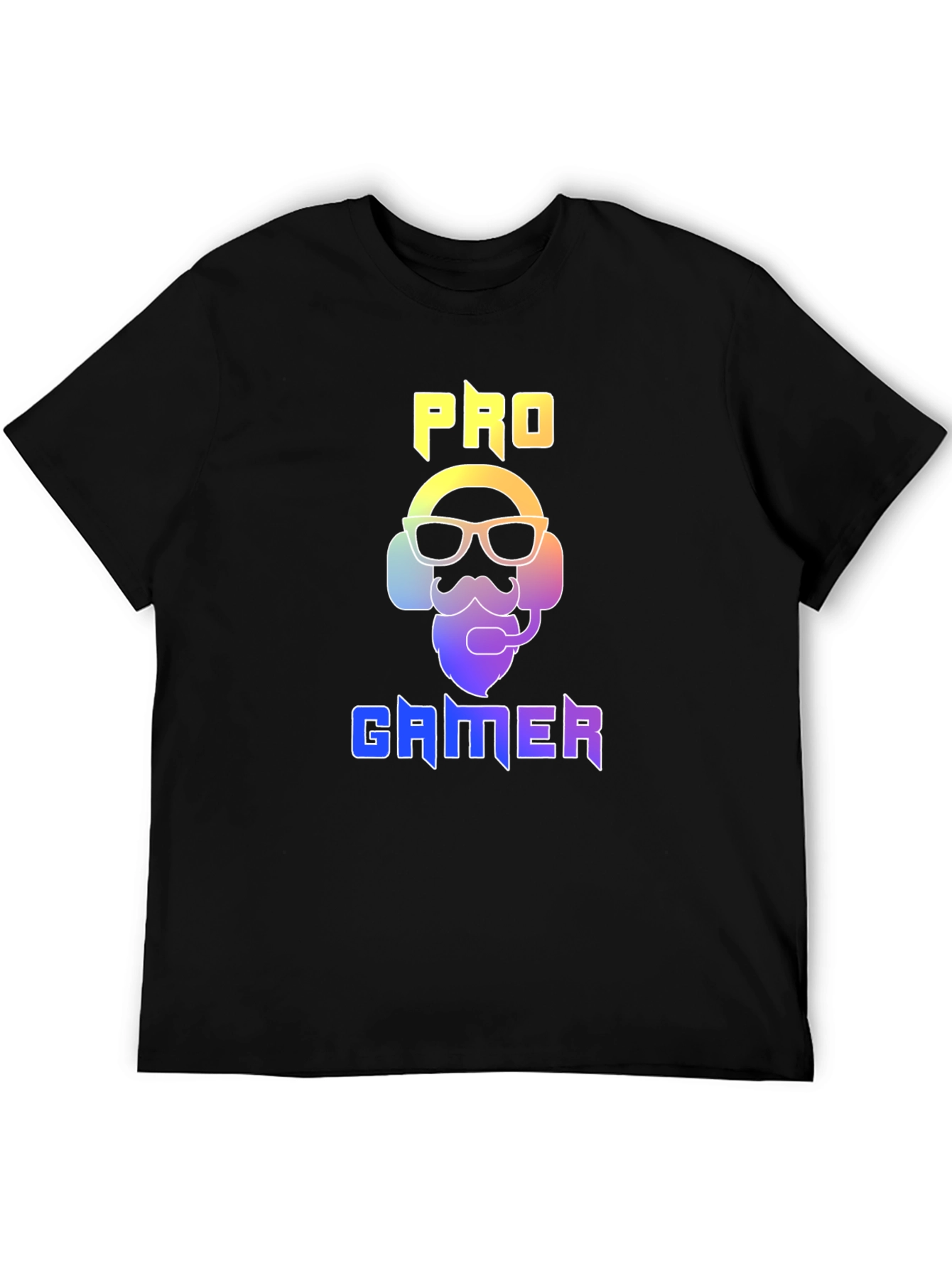 Pro Gamer Graphic Tee - Black Cotton T-Shirt