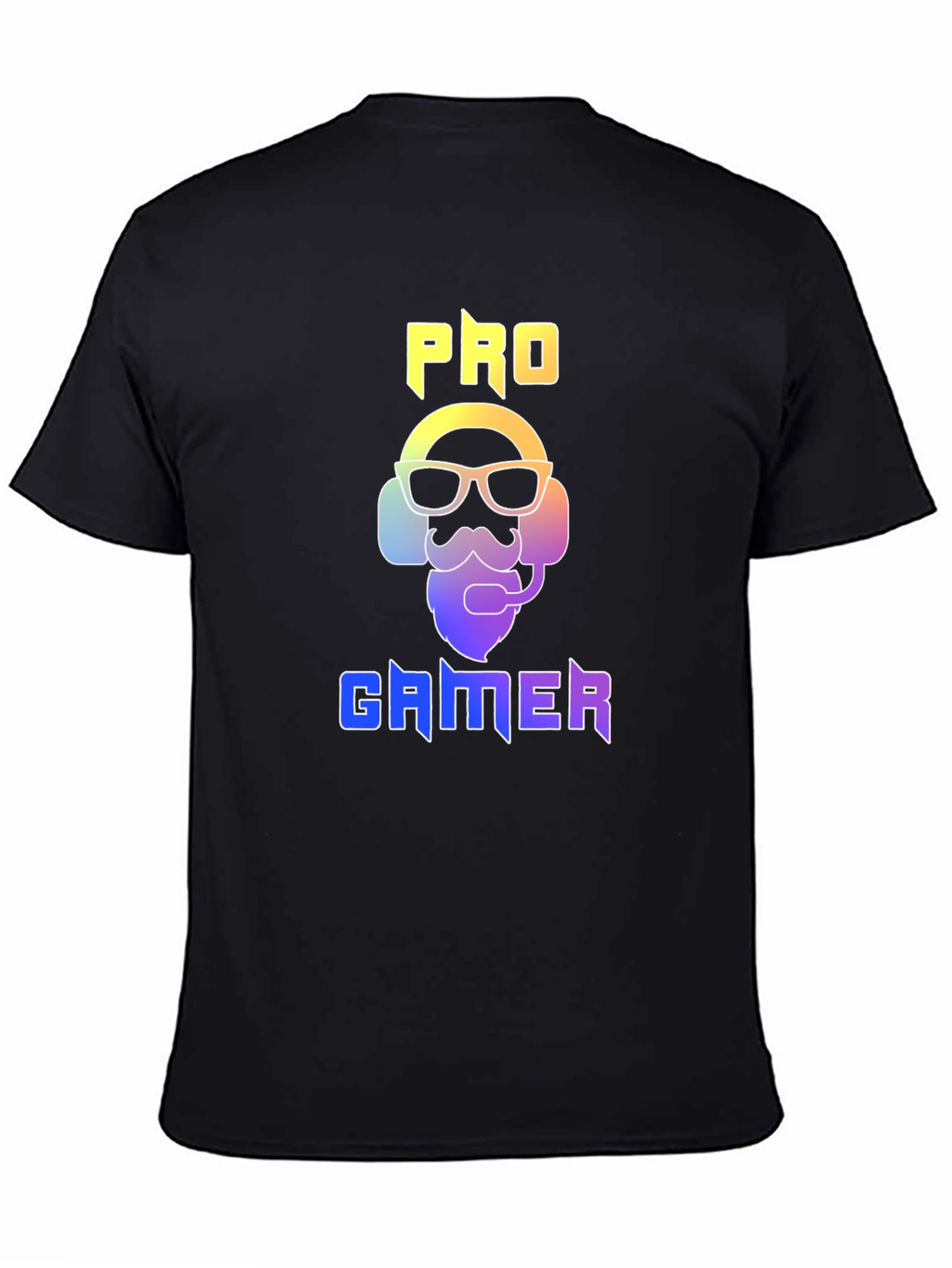 Pro Gamer Graphic Tee - Black Cotton T-Shirt
