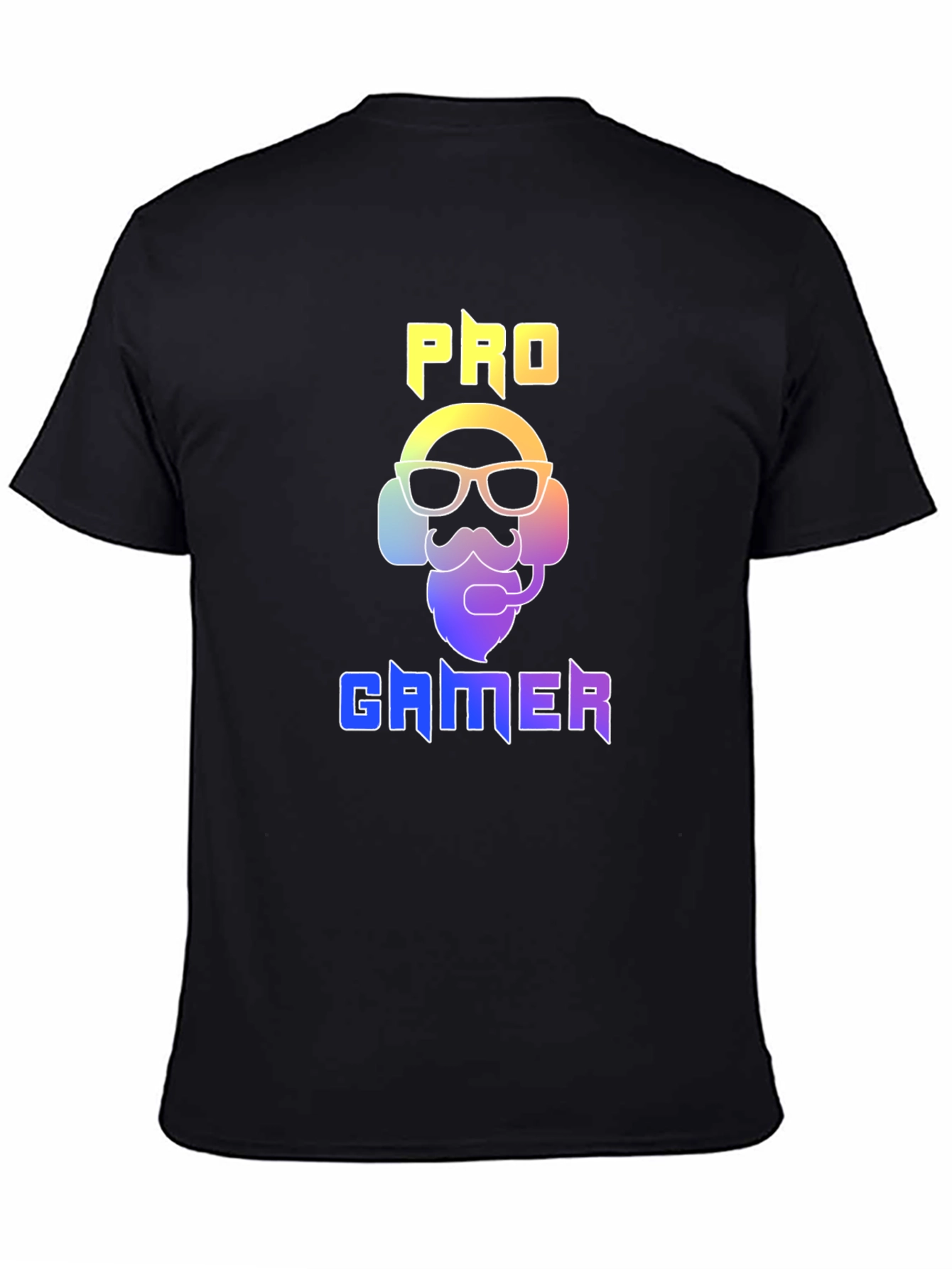 Pro Gamer Graphic Tee - Black Cotton T-Shirt