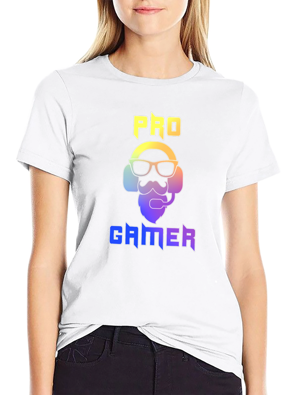 Pro Gamer Graphic Tee - Black Cotton T-Shirt