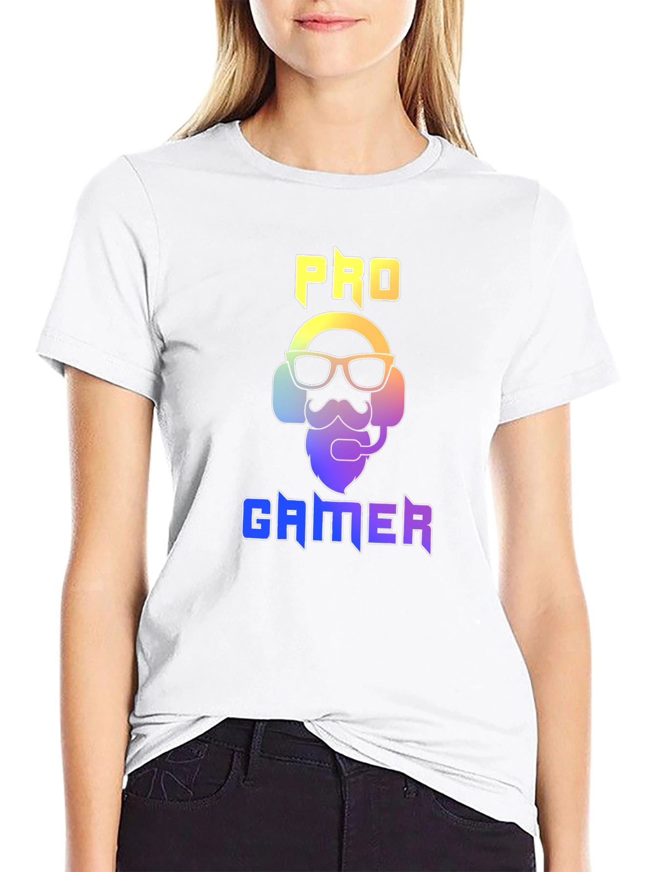 Pro Gamer Graphic Tee - Black Cotton T-Shirt