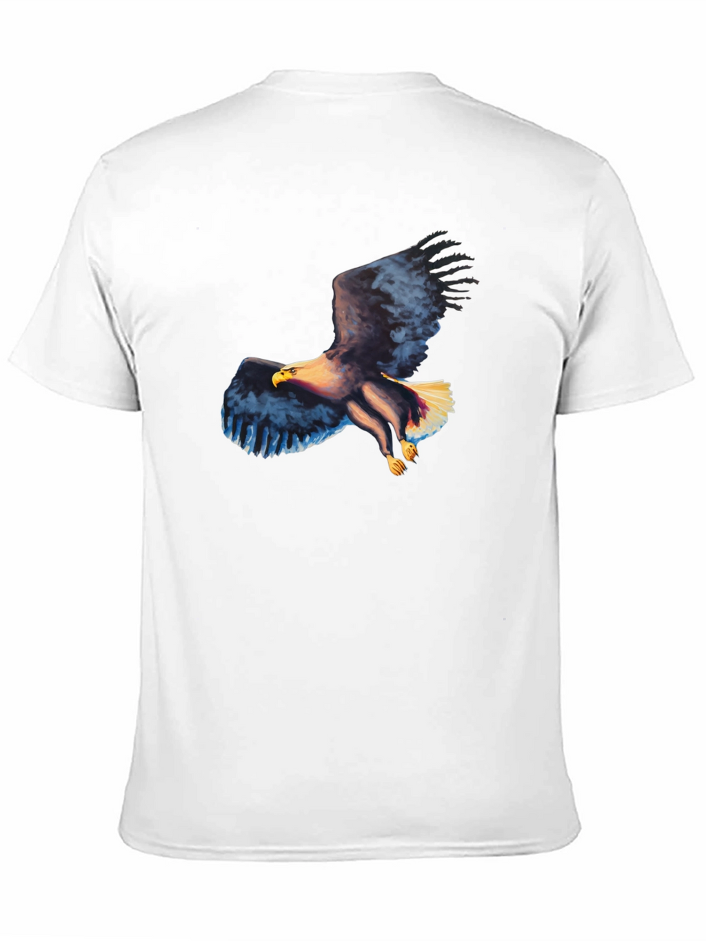 Eagle Graphic Black T-Shirt - Mens Casual Tee
