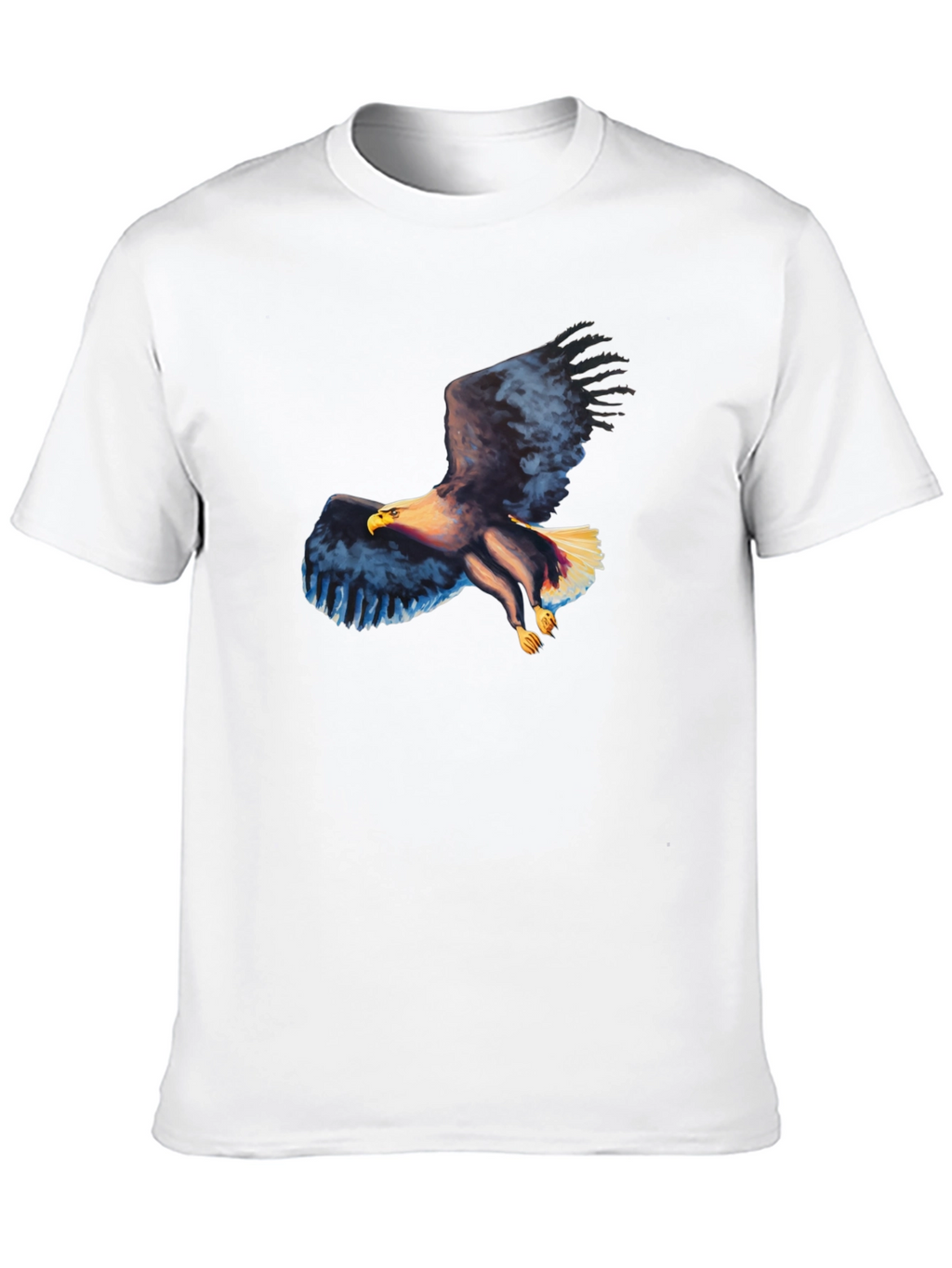 Eagle Graphic Black T-Shirt - Mens Casual Tee