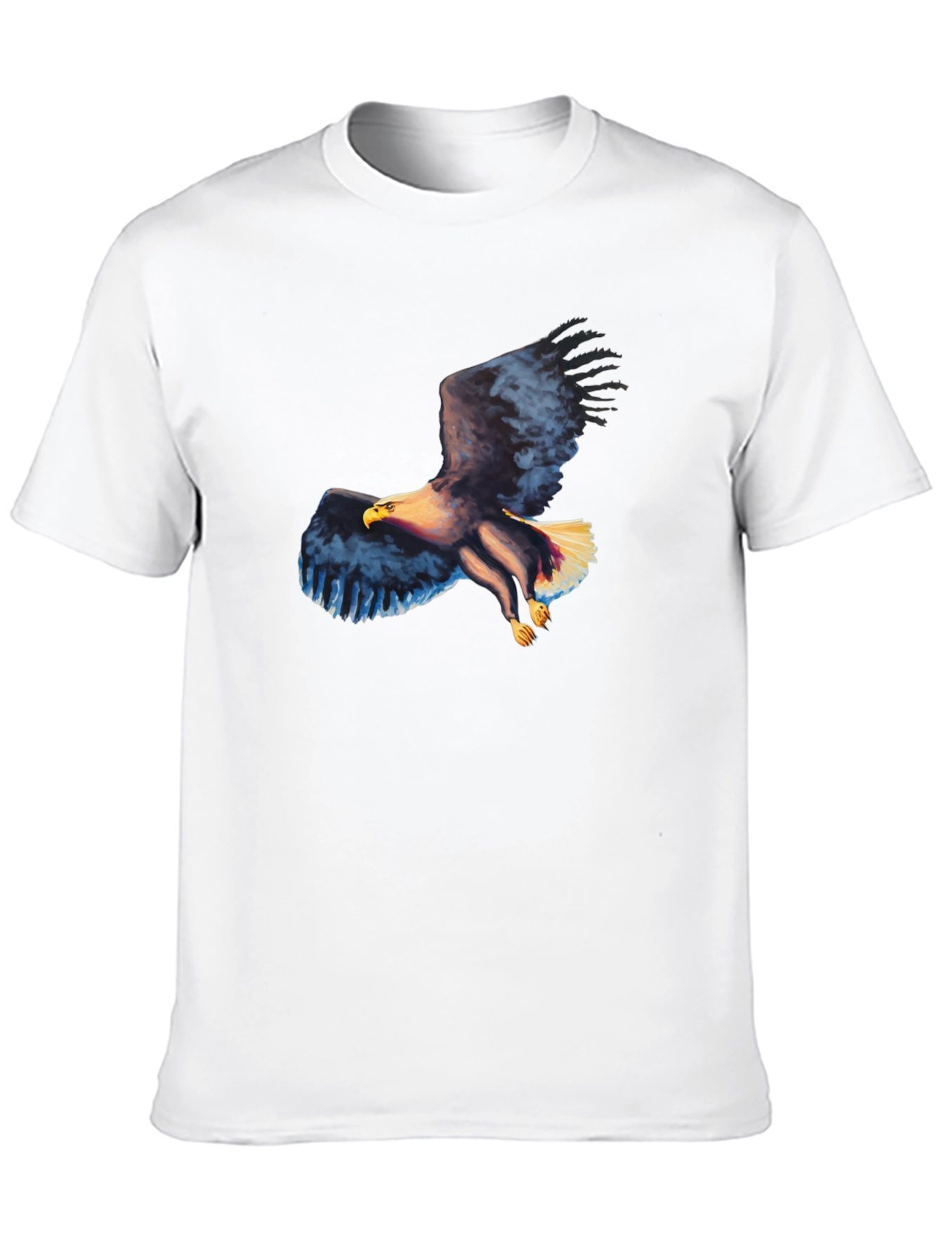 Eagle Graphic Black T-Shirt - Mens Casual Tee