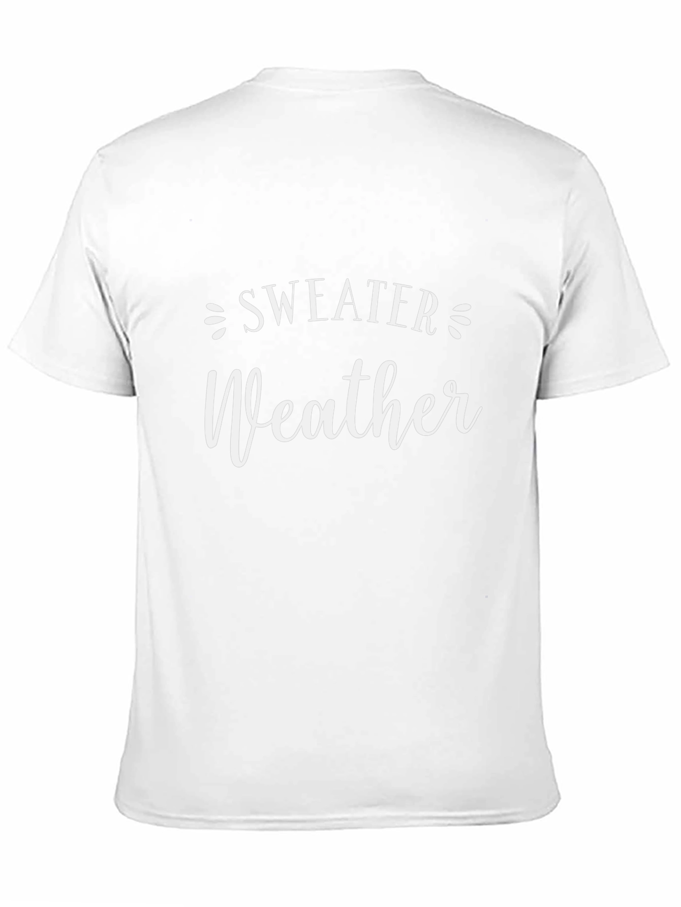 Sweater Weather Graphic T-Shirt - Cozy Comfort