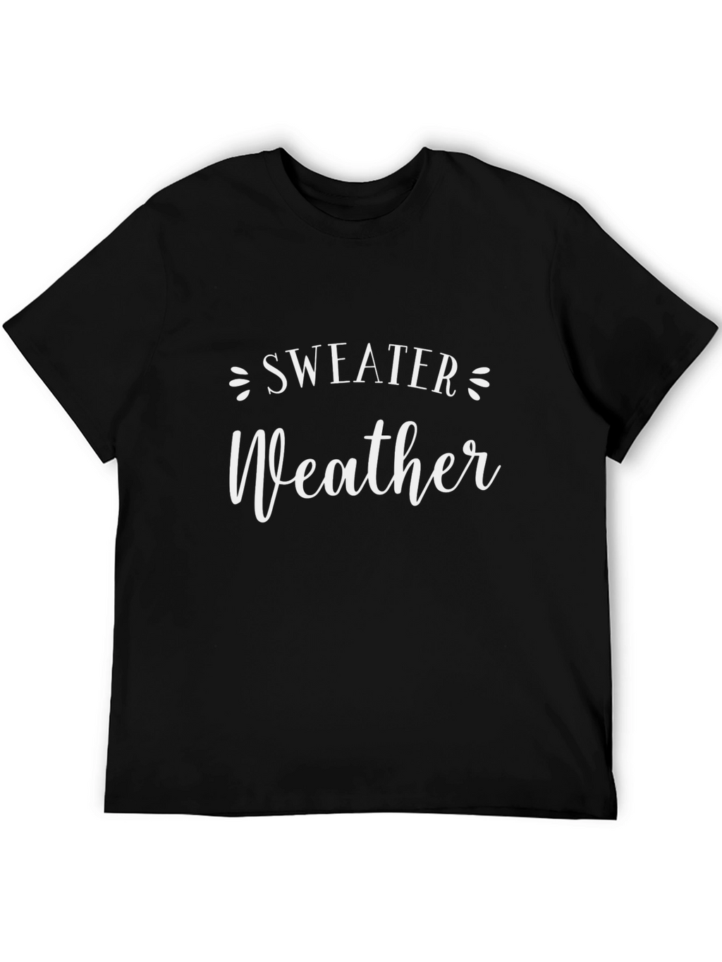 Sweater Weather Graphic T-Shirt - Cozy Comfort