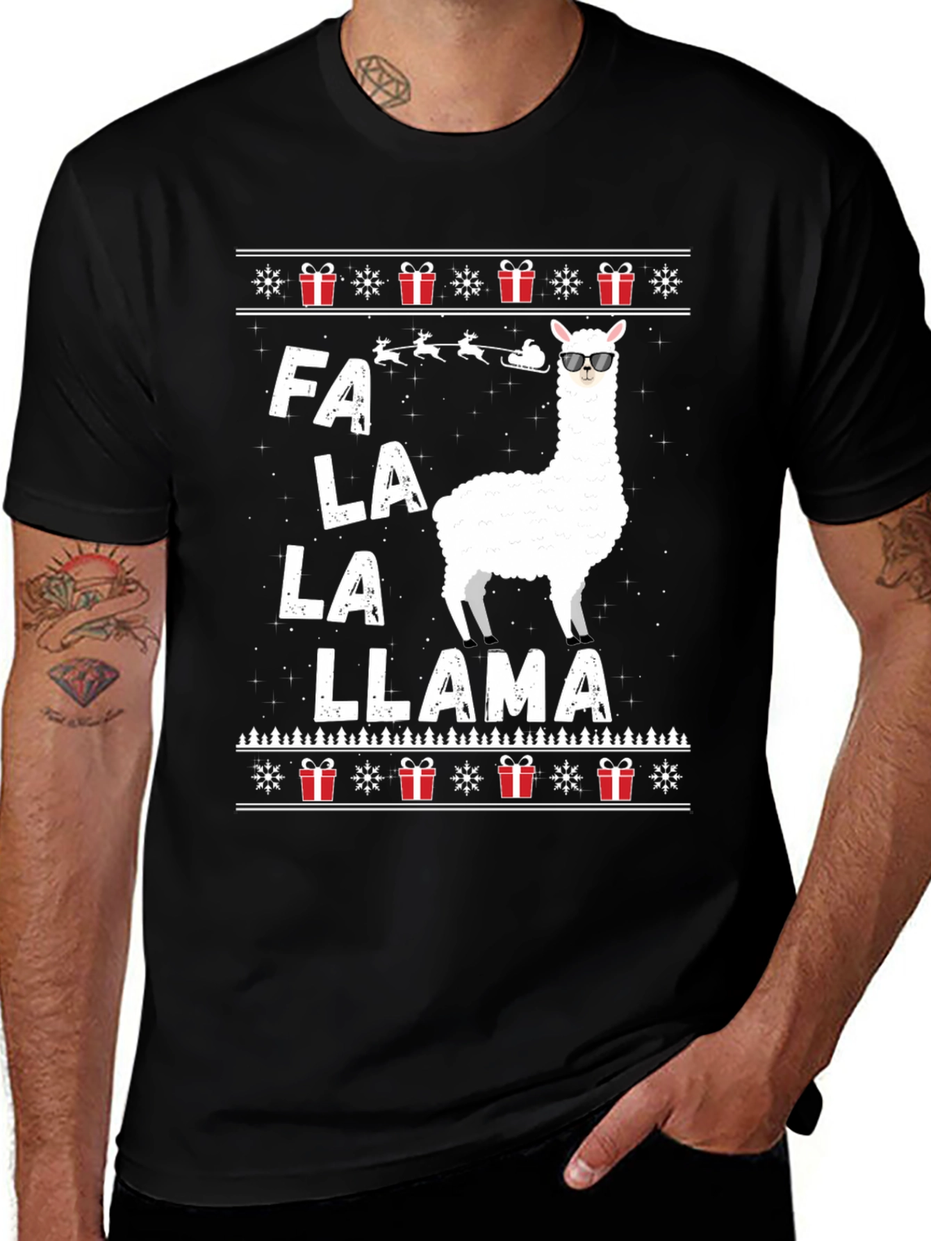 Fa La La Llama Graphic Tee