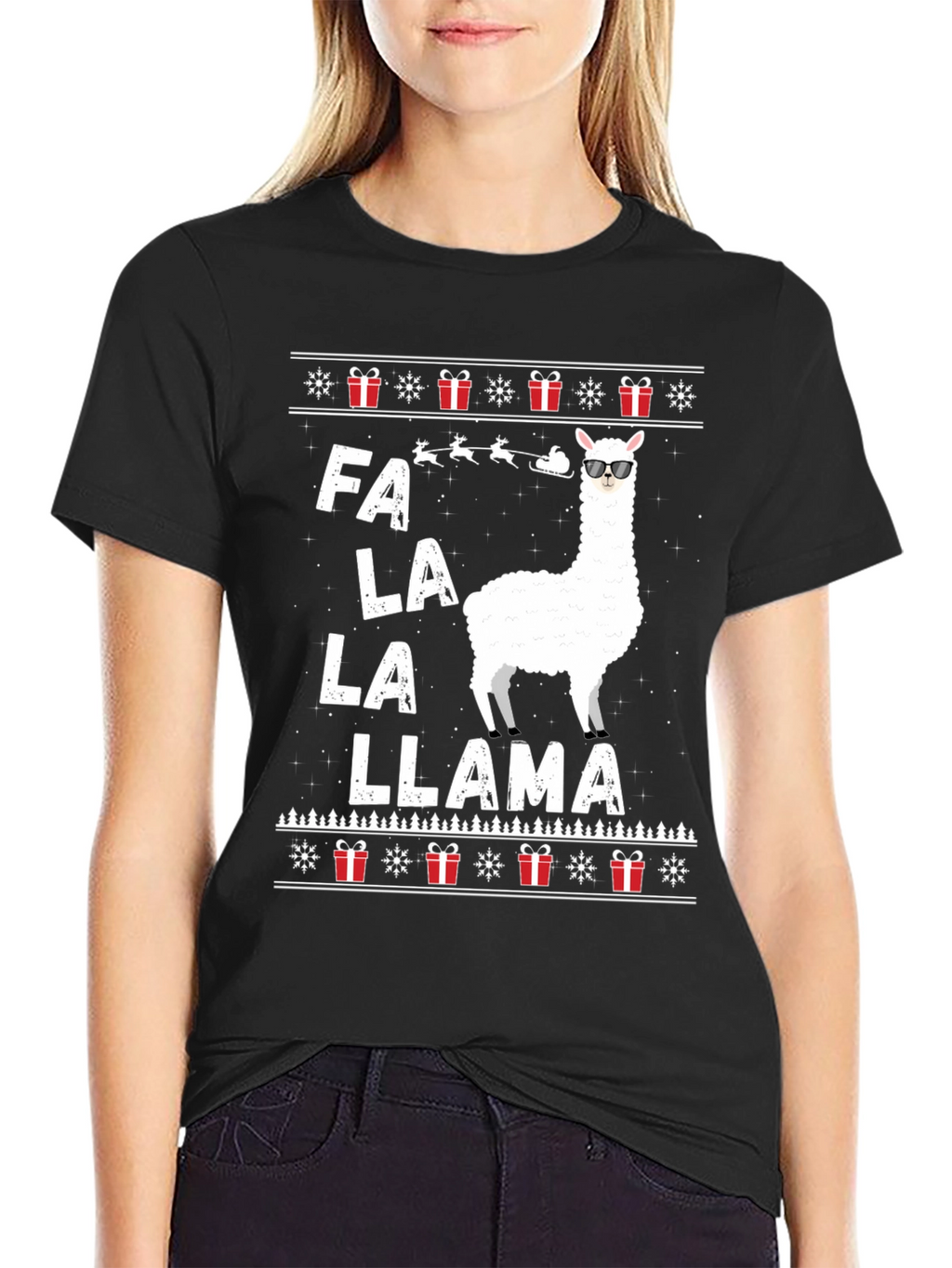 Fa La La Llama Graphic Tee