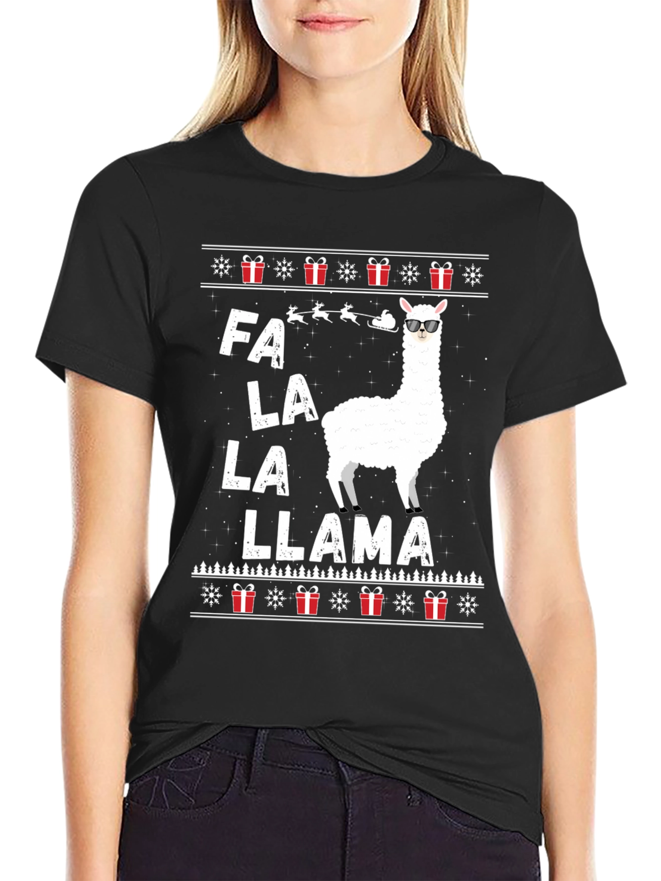 Fa La La Llama Graphic Tee