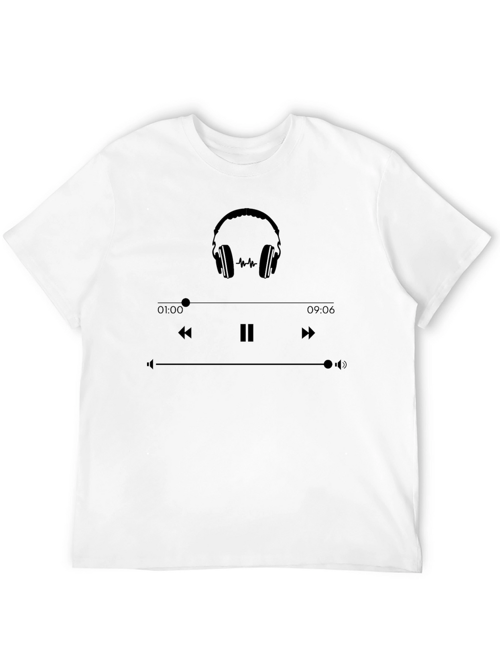 Music Player Graphic T-Shirt