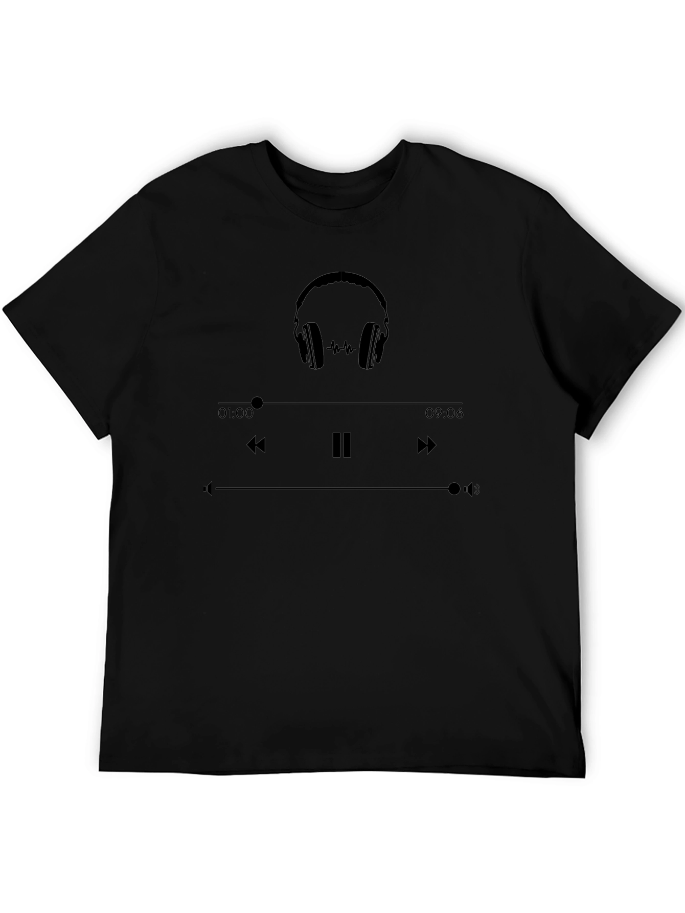 Music Player Graphic T-Shirt