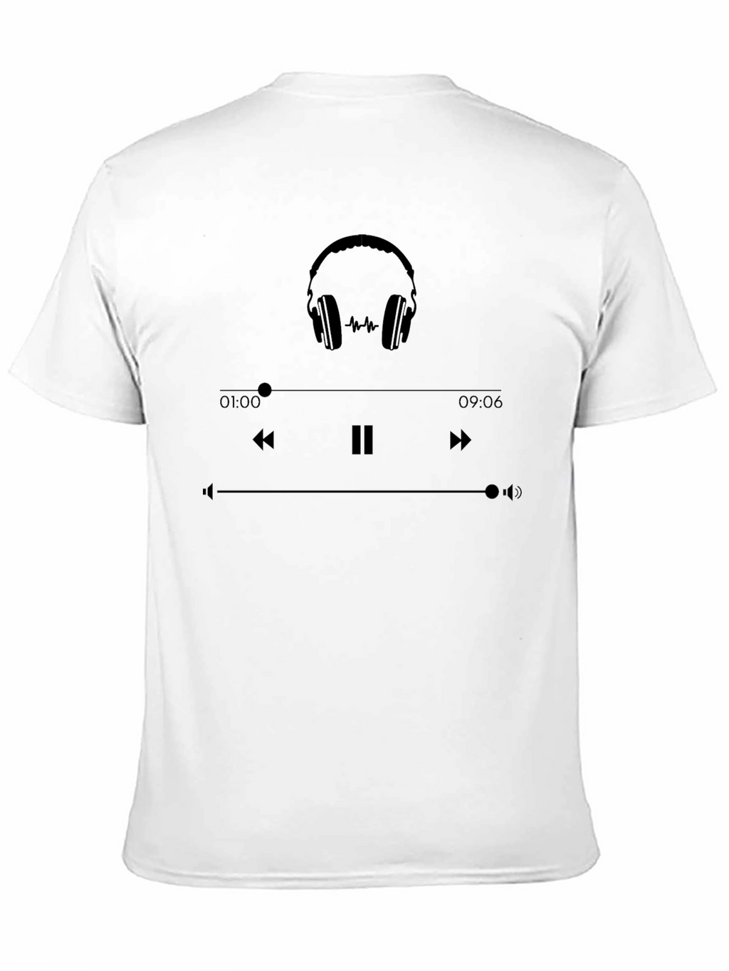 Music Player Graphic T-Shirt