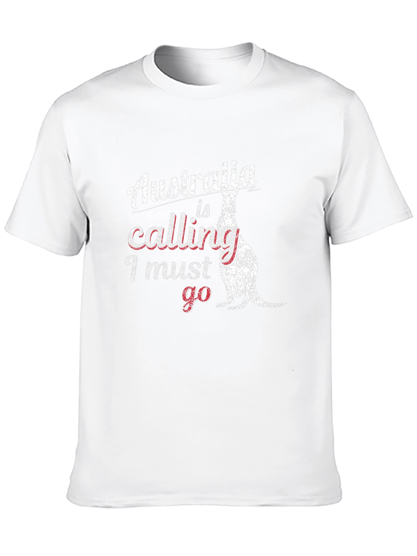 Australia Calling T-Shirt - Kangaroo Graphic Tee