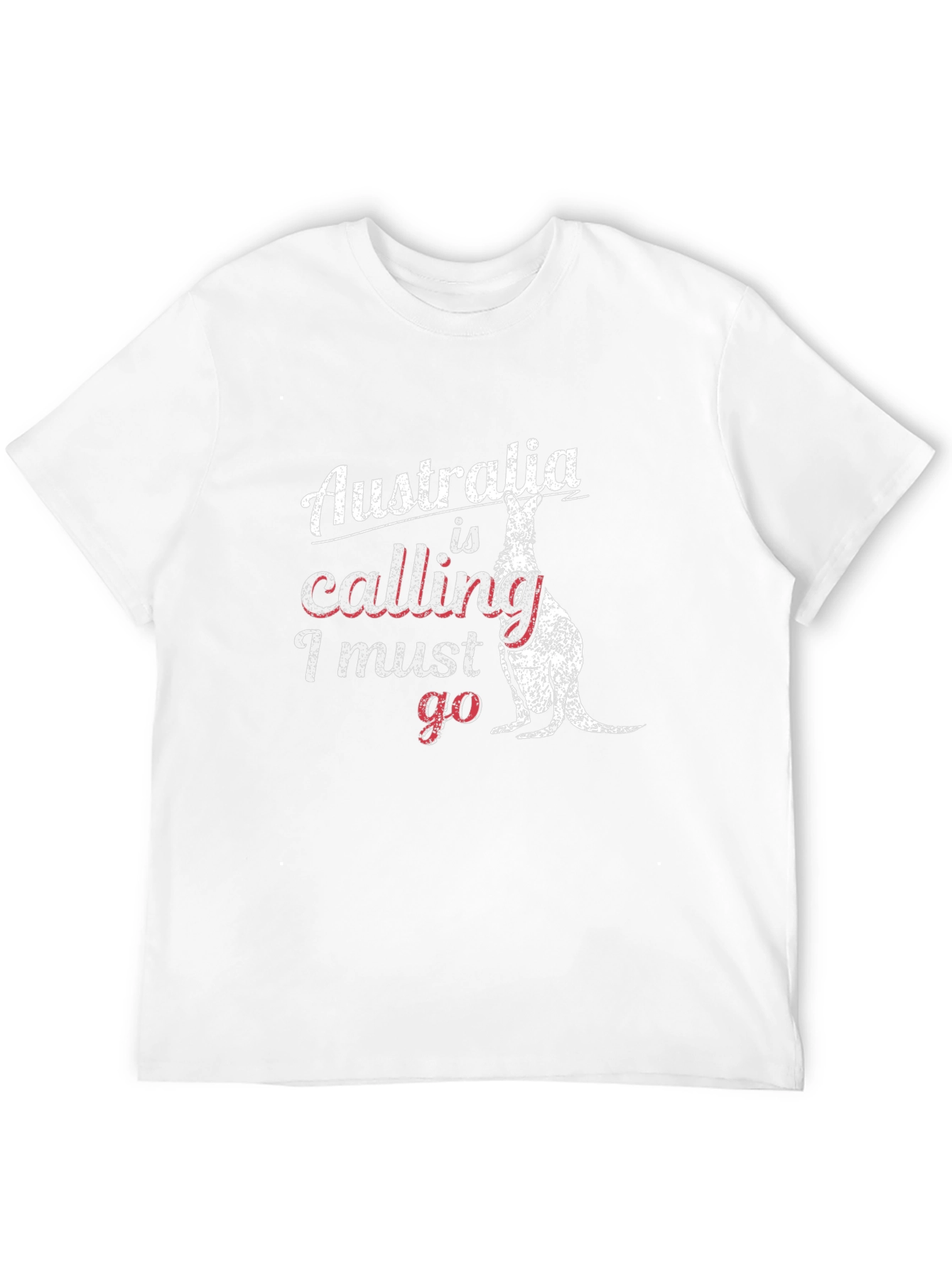 Australia Calling T-Shirt - Kangaroo Graphic Tee