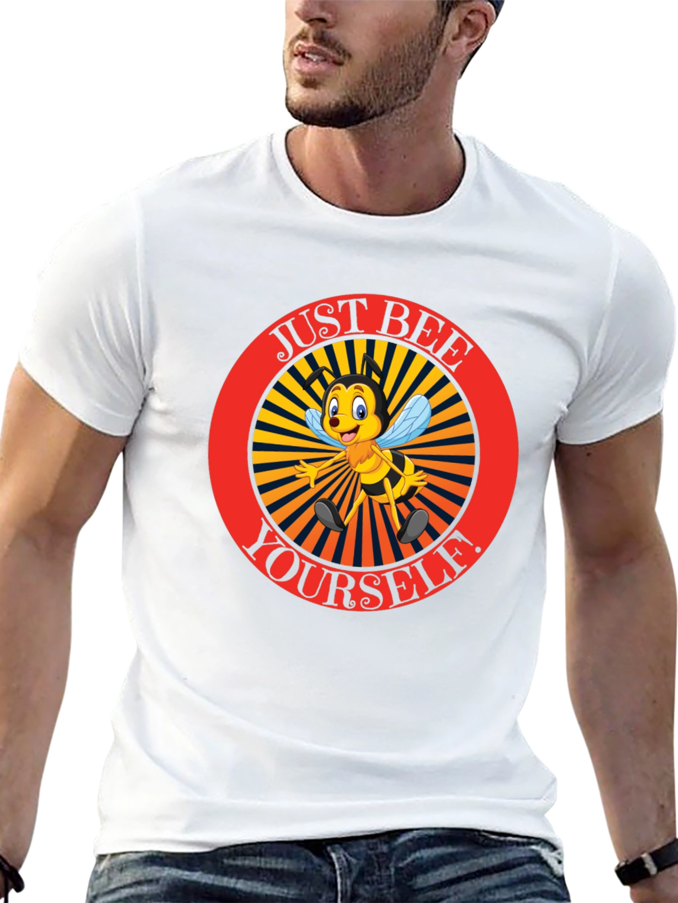 Just Bee Yourself Graphic T-Shirt