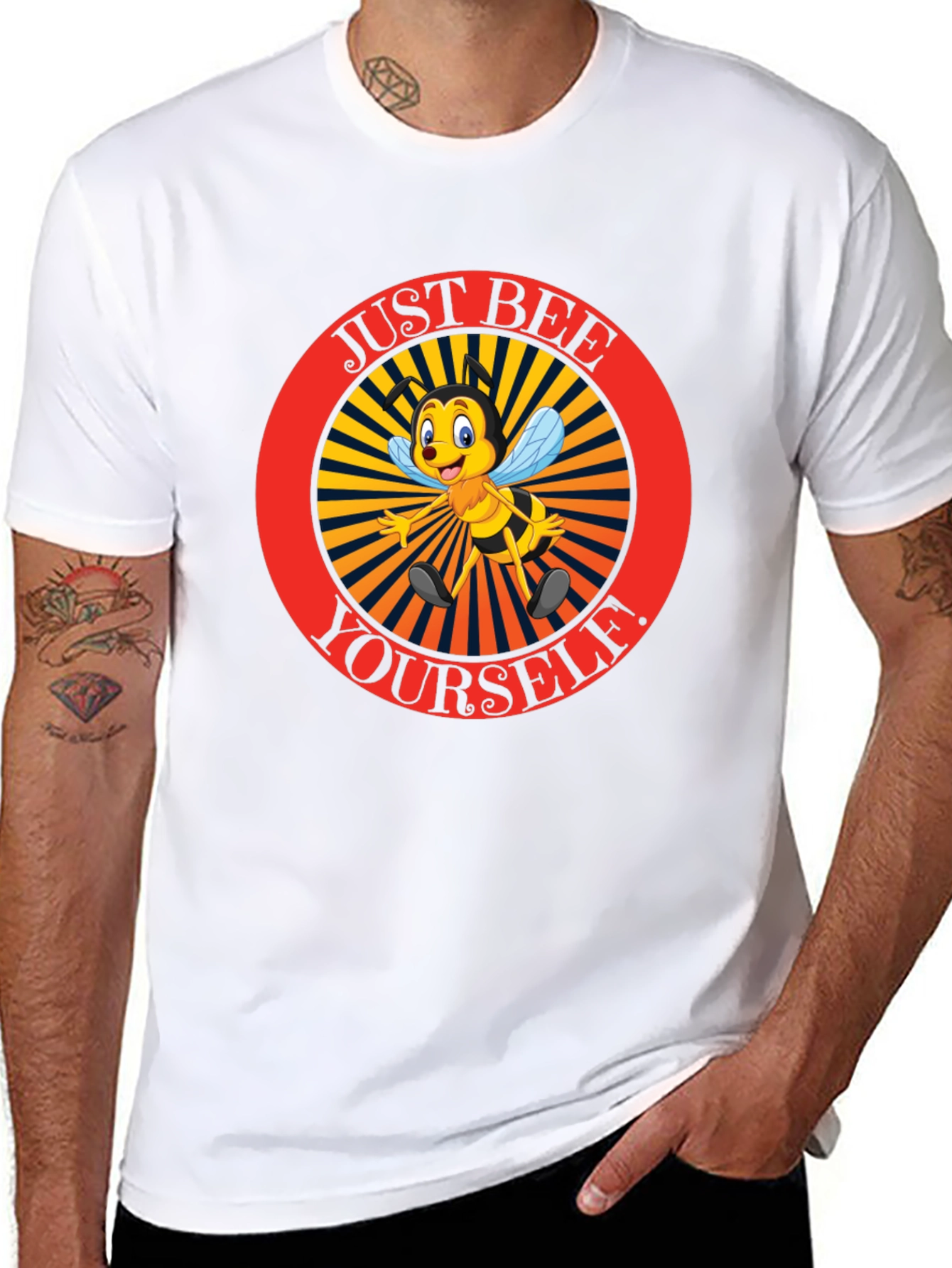 Just Bee Yourself Graphic T-Shirt