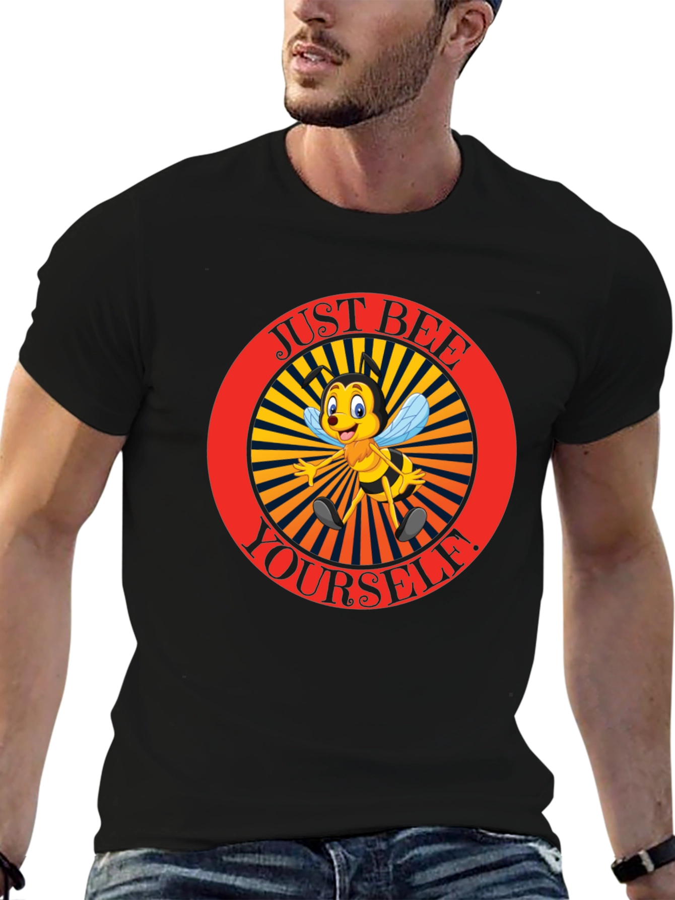 Just Bee Yourself Graphic T-Shirt