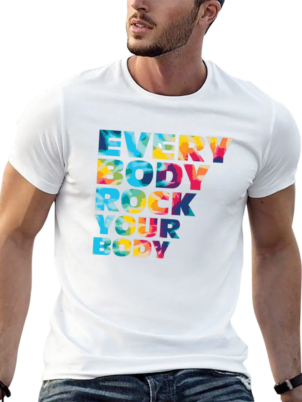 Everybody Rock Your Body Graphic Tee