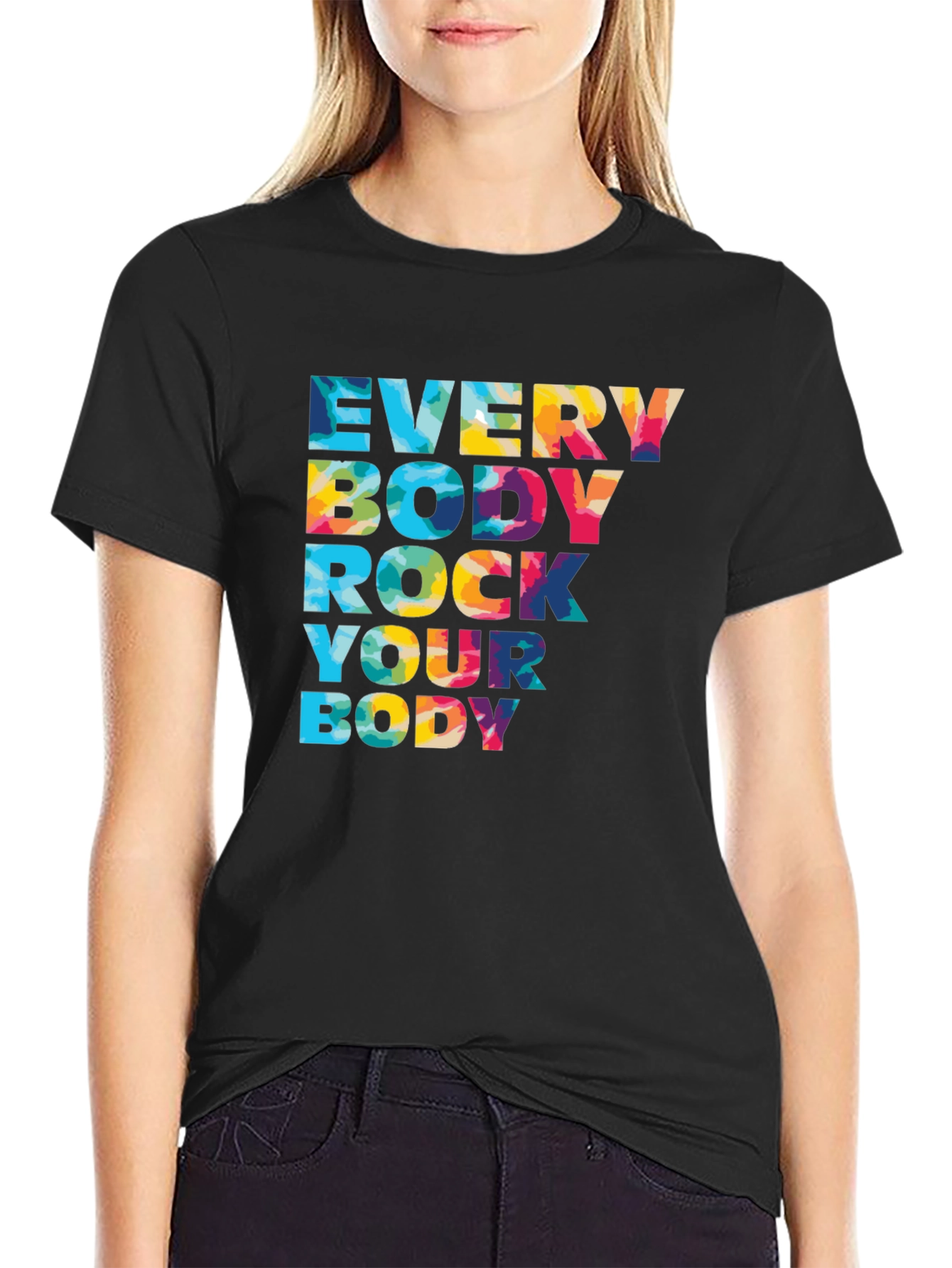 Everybody Rock Your Body Graphic Tee