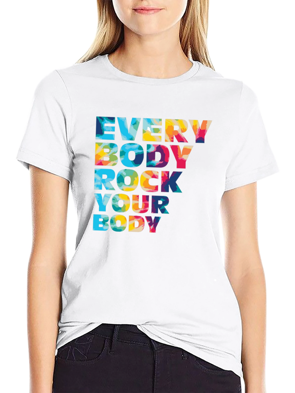 Everybody Rock Your Body Graphic Tee