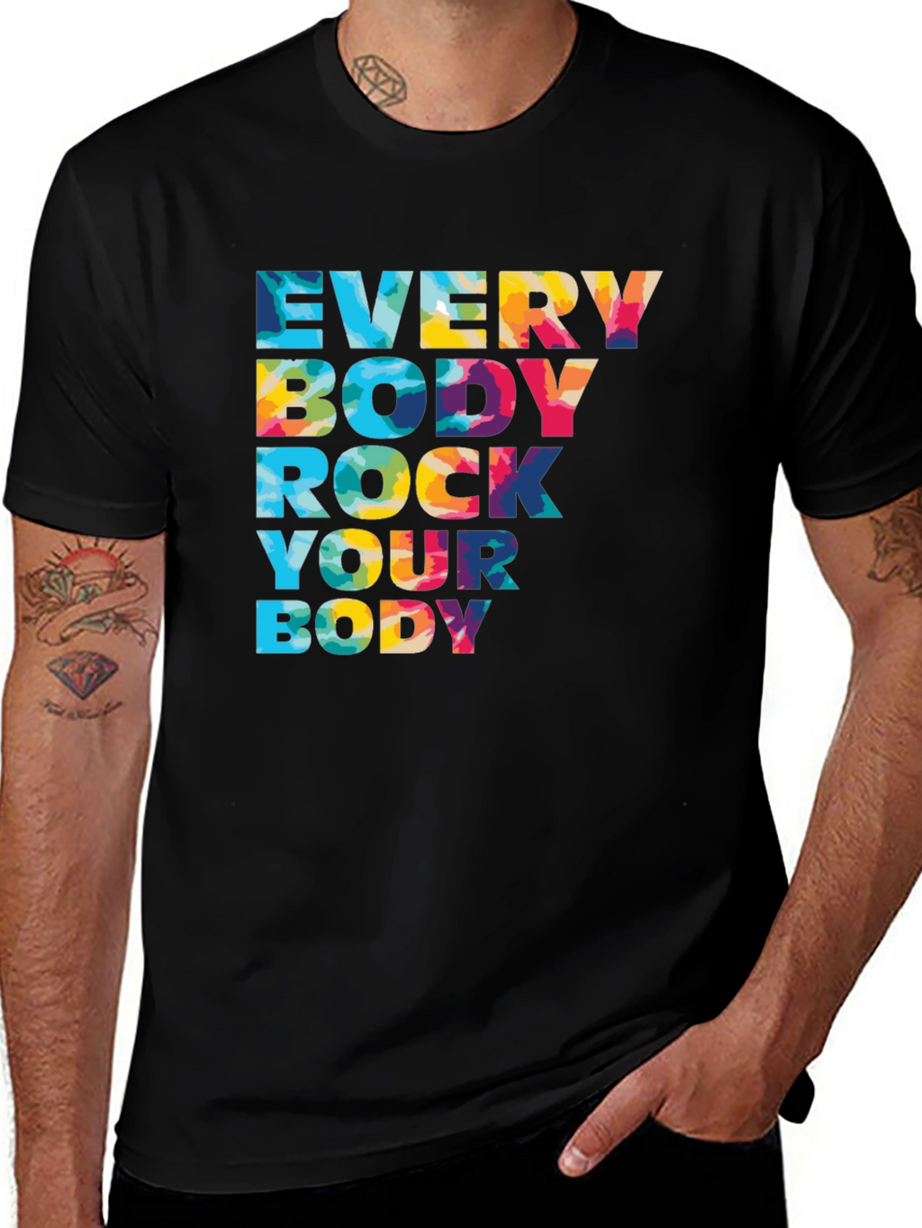 Everybody Rock Your Body Graphic Tee