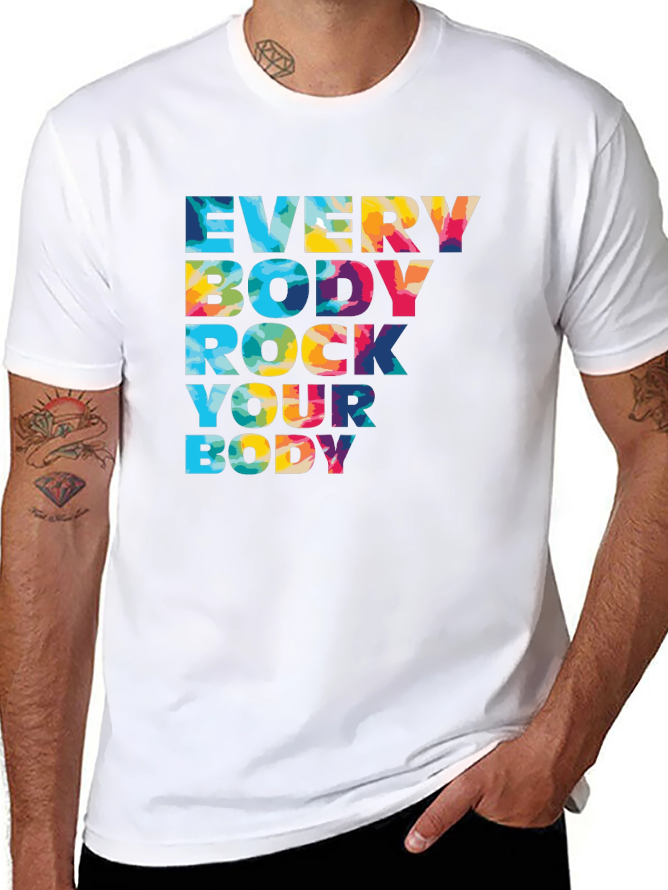 Everybody Rock Your Body Graphic Tee
