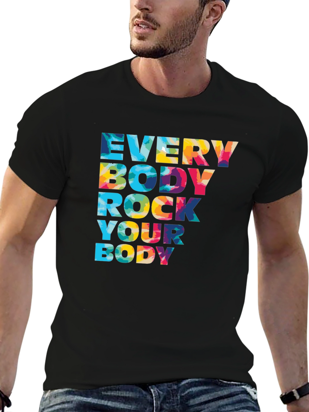 Everybody Rock Your Body Graphic Tee