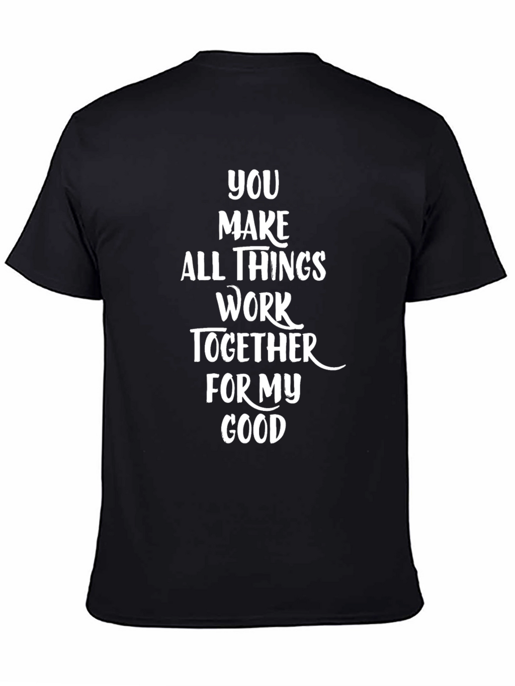 Faith-Based Graphic Tee - All Things Work Together