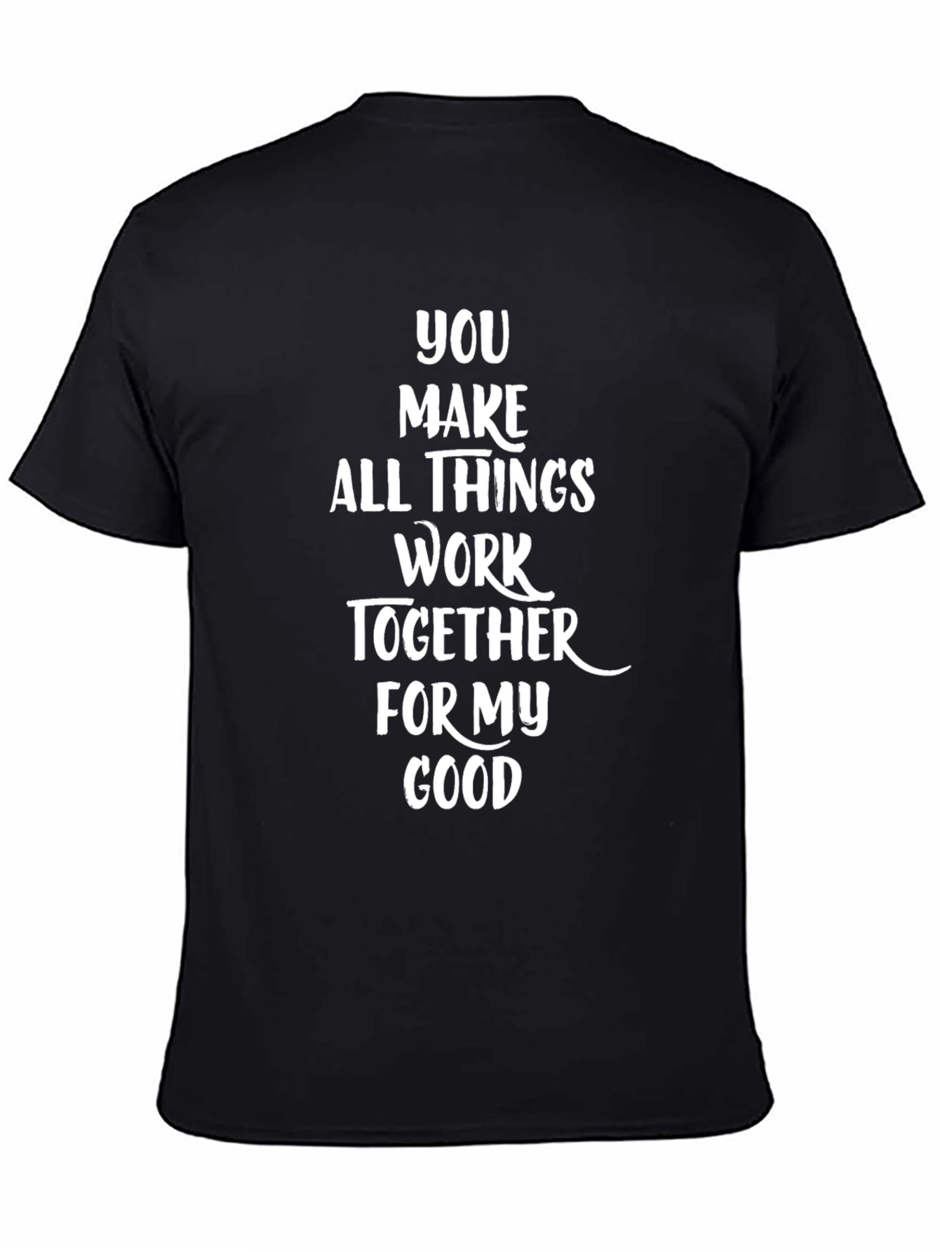 Faith-Based Graphic Tee - All Things Work Together