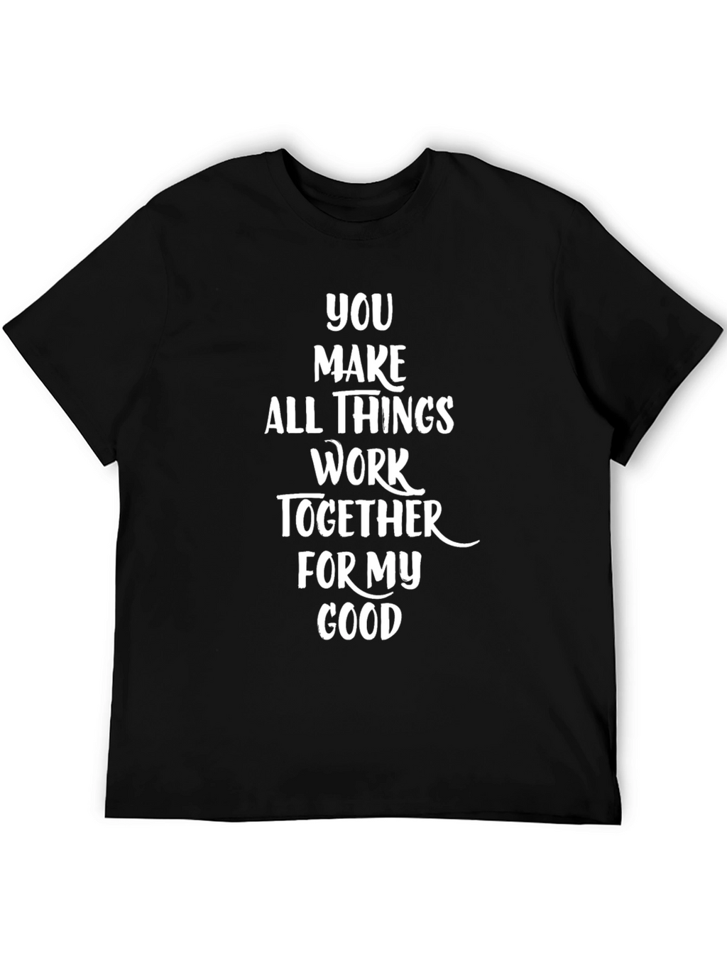 Faith-Based Graphic Tee - All Things Work Together