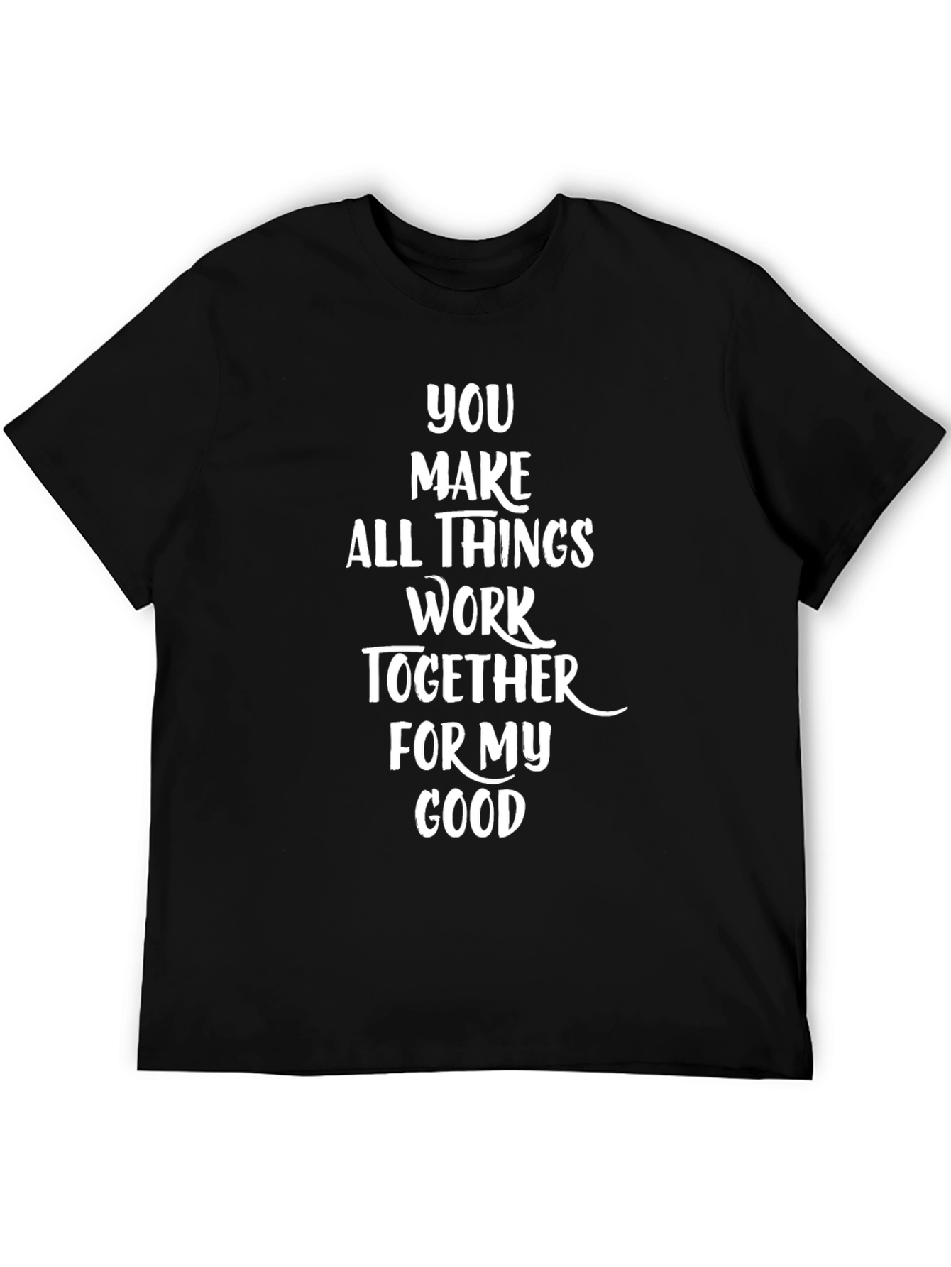 Faith-Based Graphic Tee - All Things Work Together
