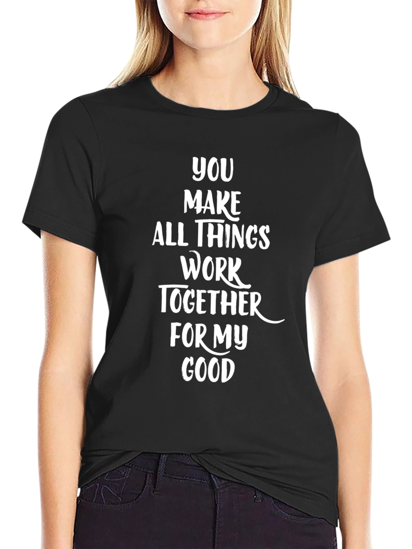 Faith-Based Graphic Tee - All Things Work Together