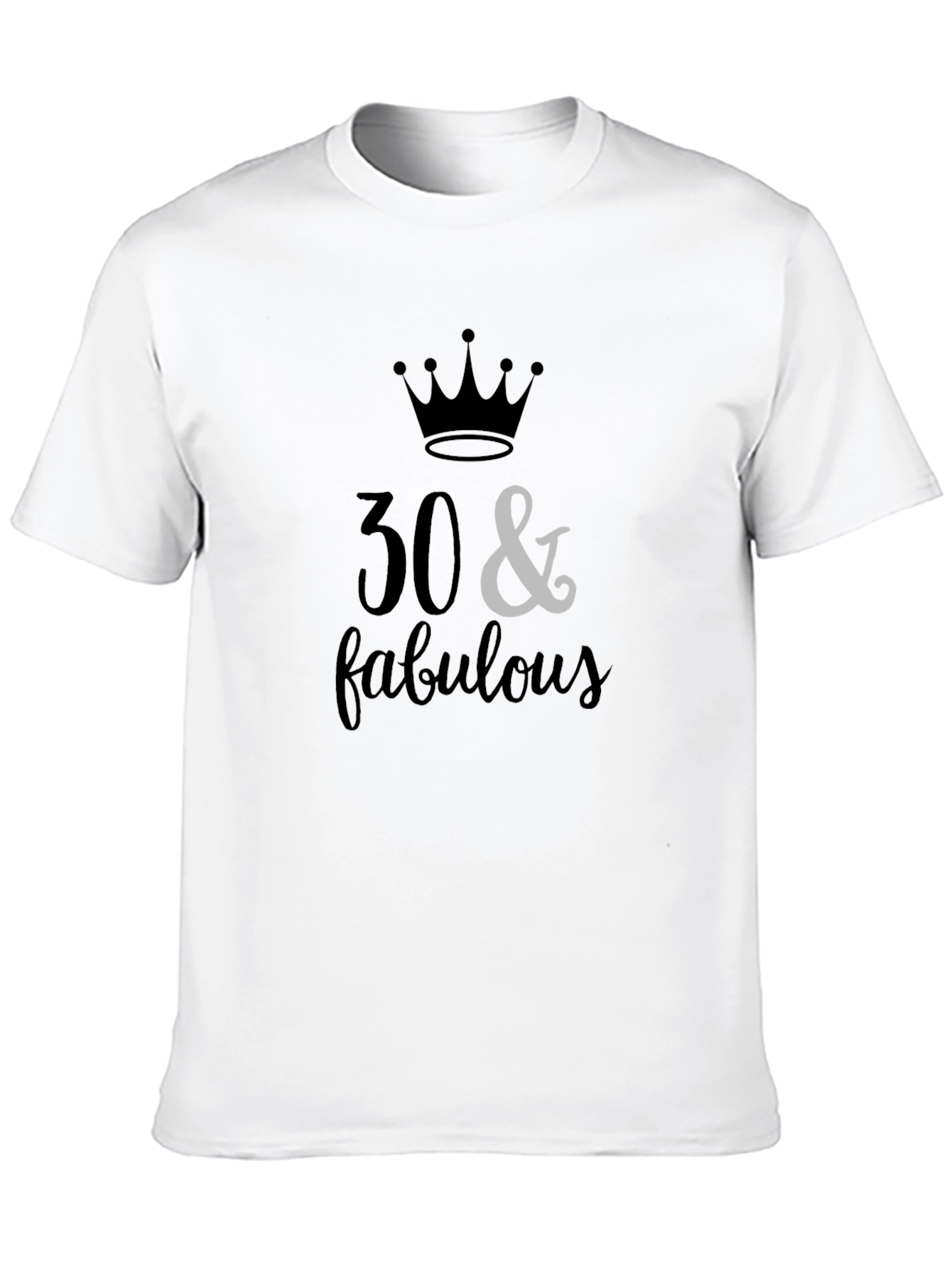 30 & Fabulous T-Shirt - Birthday Celebration Tee