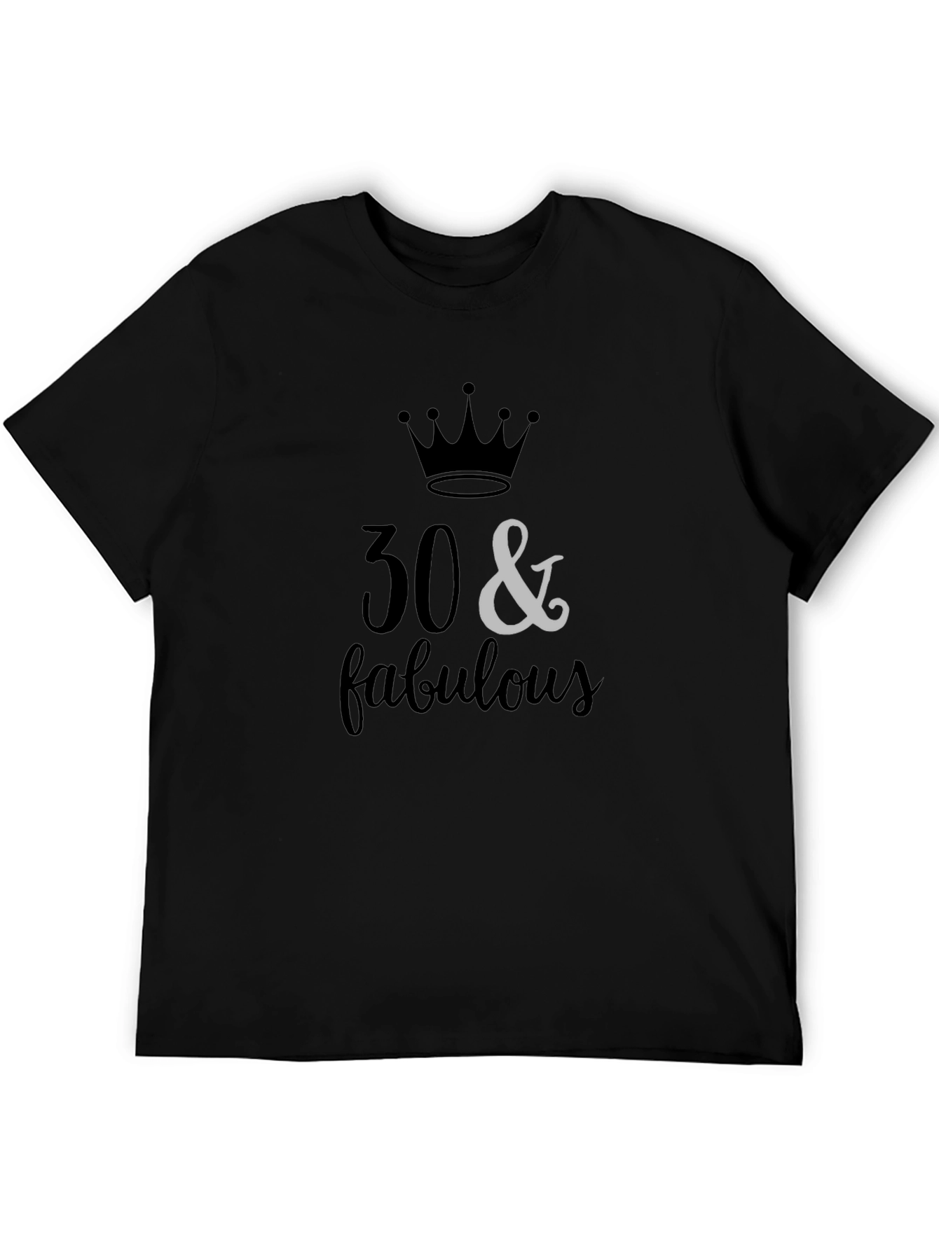 30 & Fabulous T-Shirt - Birthday Celebration Tee