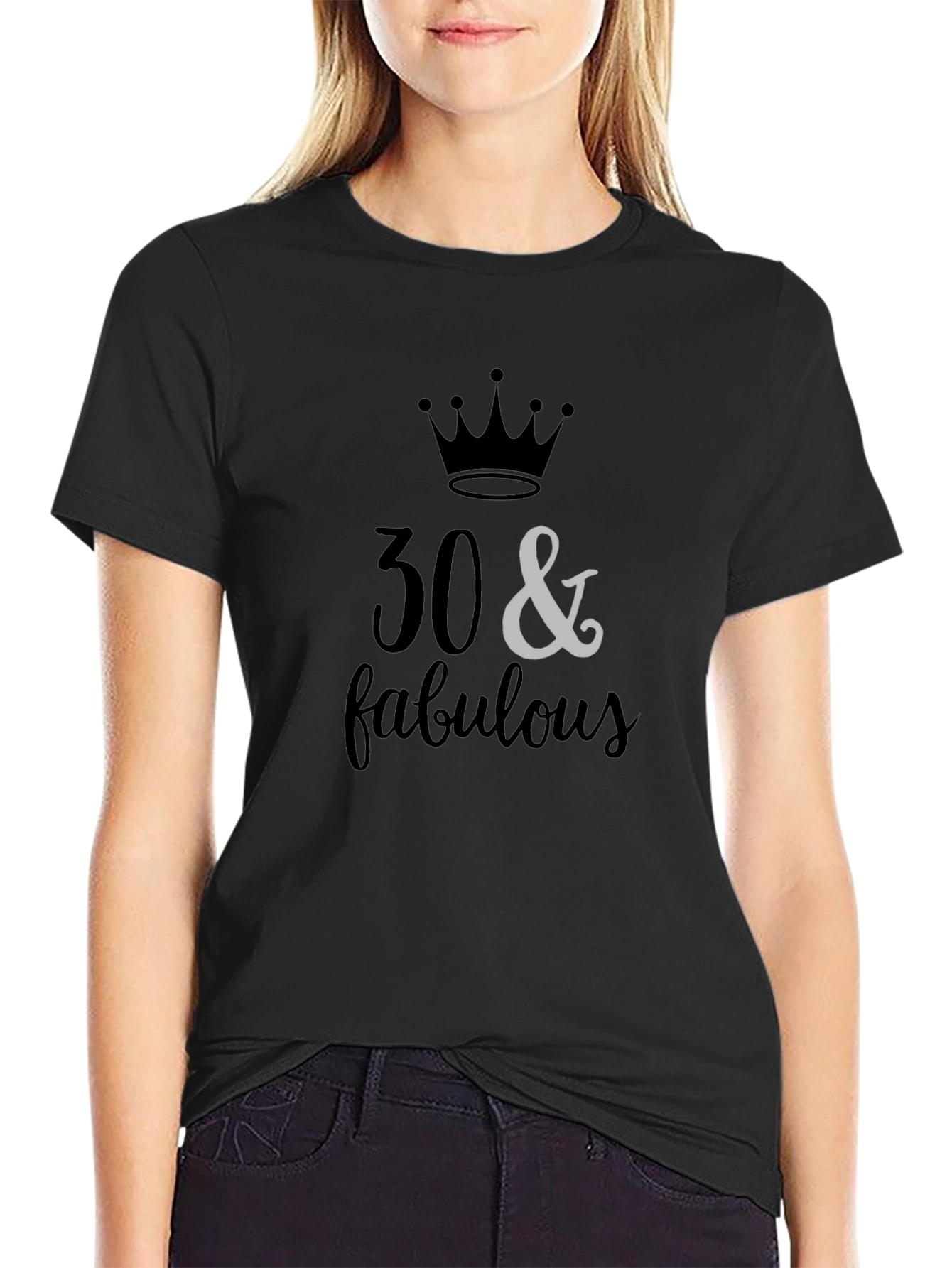 30 & Fabulous T-Shirt - Birthday Celebration Tee