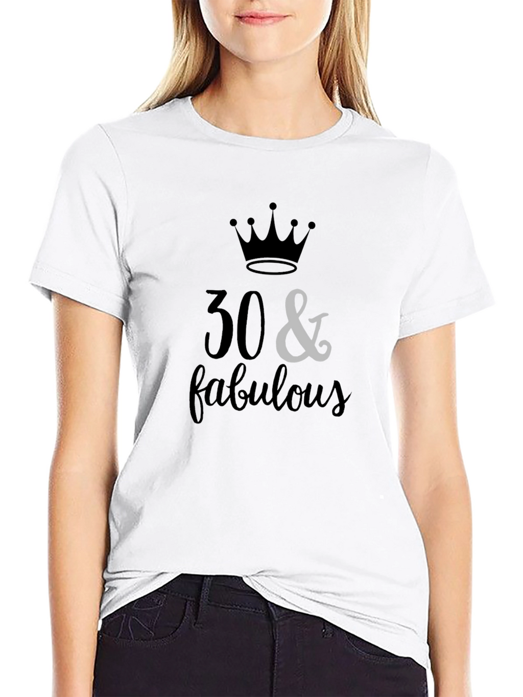 30 & Fabulous T-Shirt - Birthday Celebration Tee
