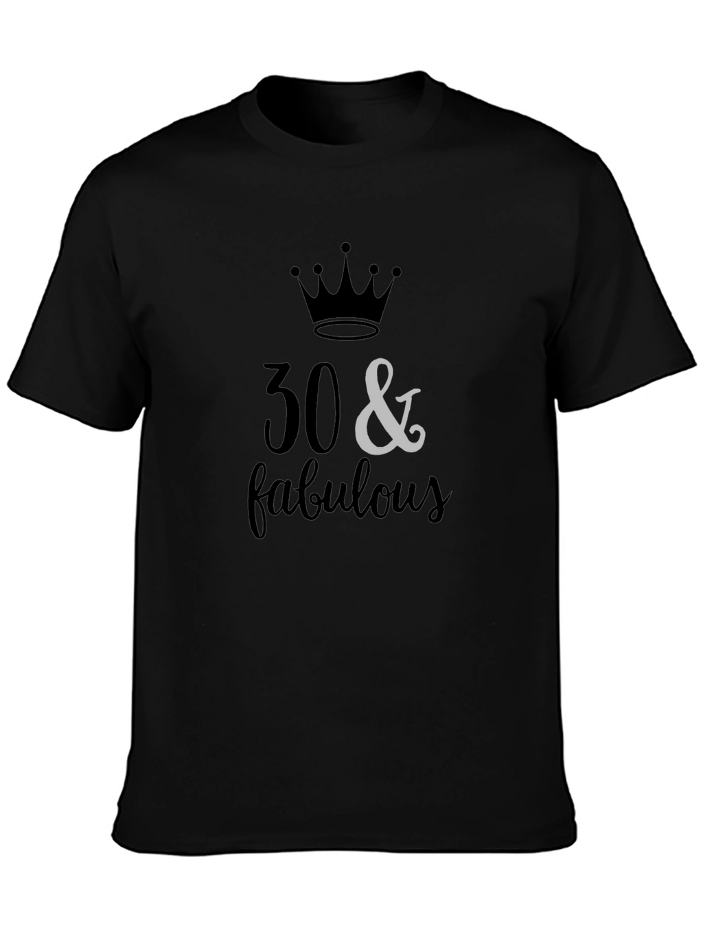 30 & Fabulous T-Shirt - Birthday Celebration Tee