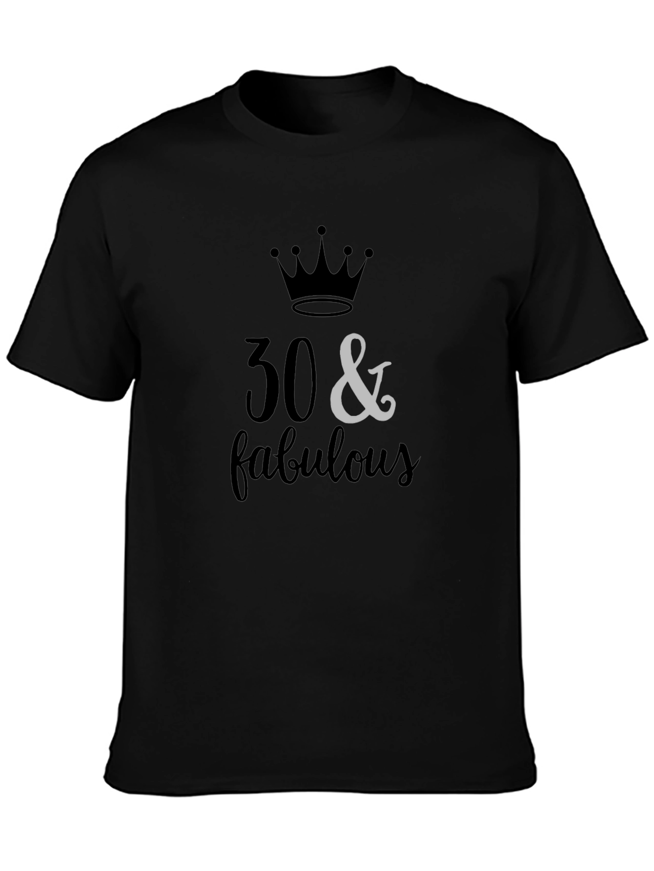 30 & Fabulous T-Shirt - Birthday Celebration Tee