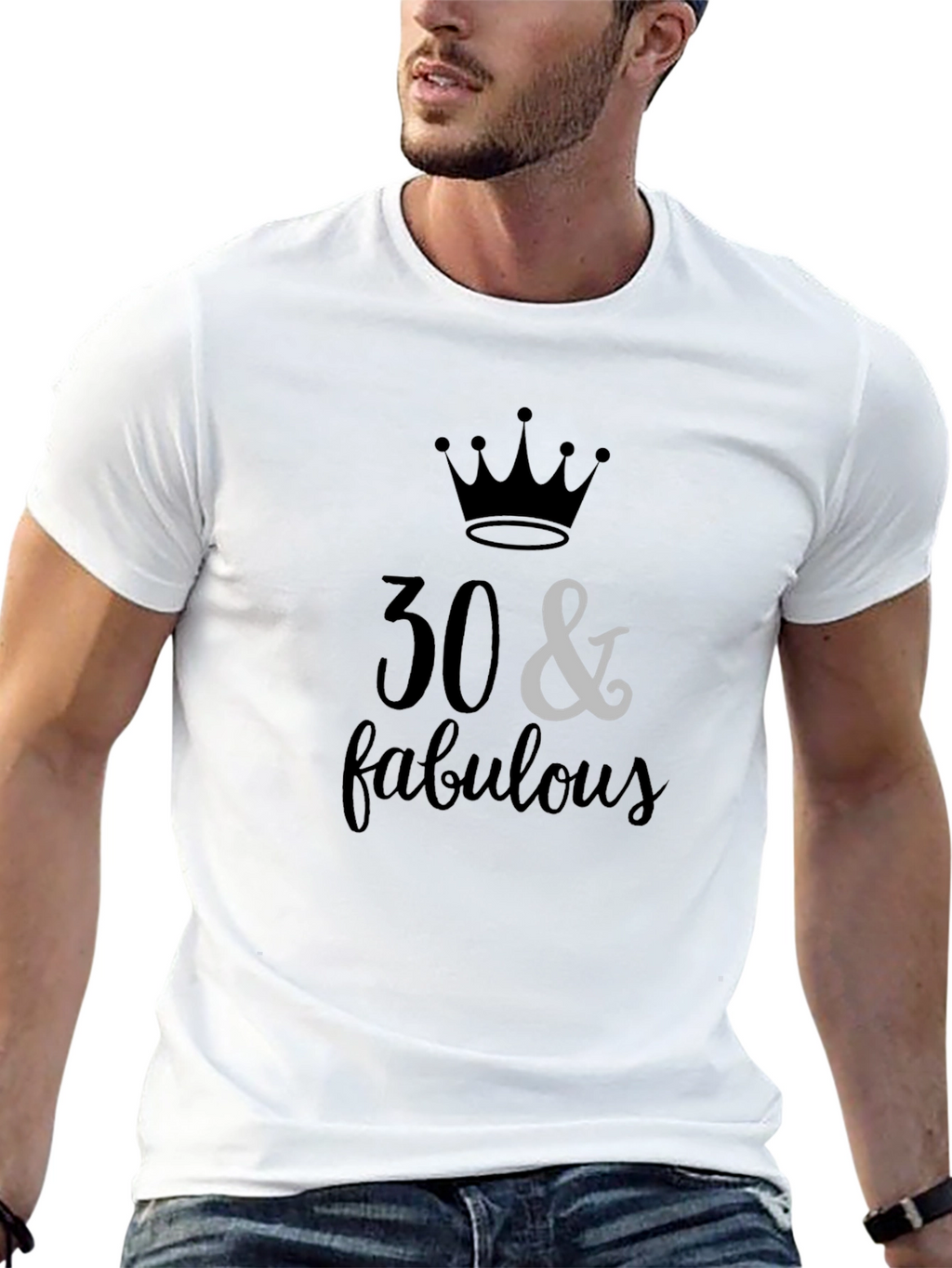30 & Fabulous T-Shirt - Birthday Celebration Tee