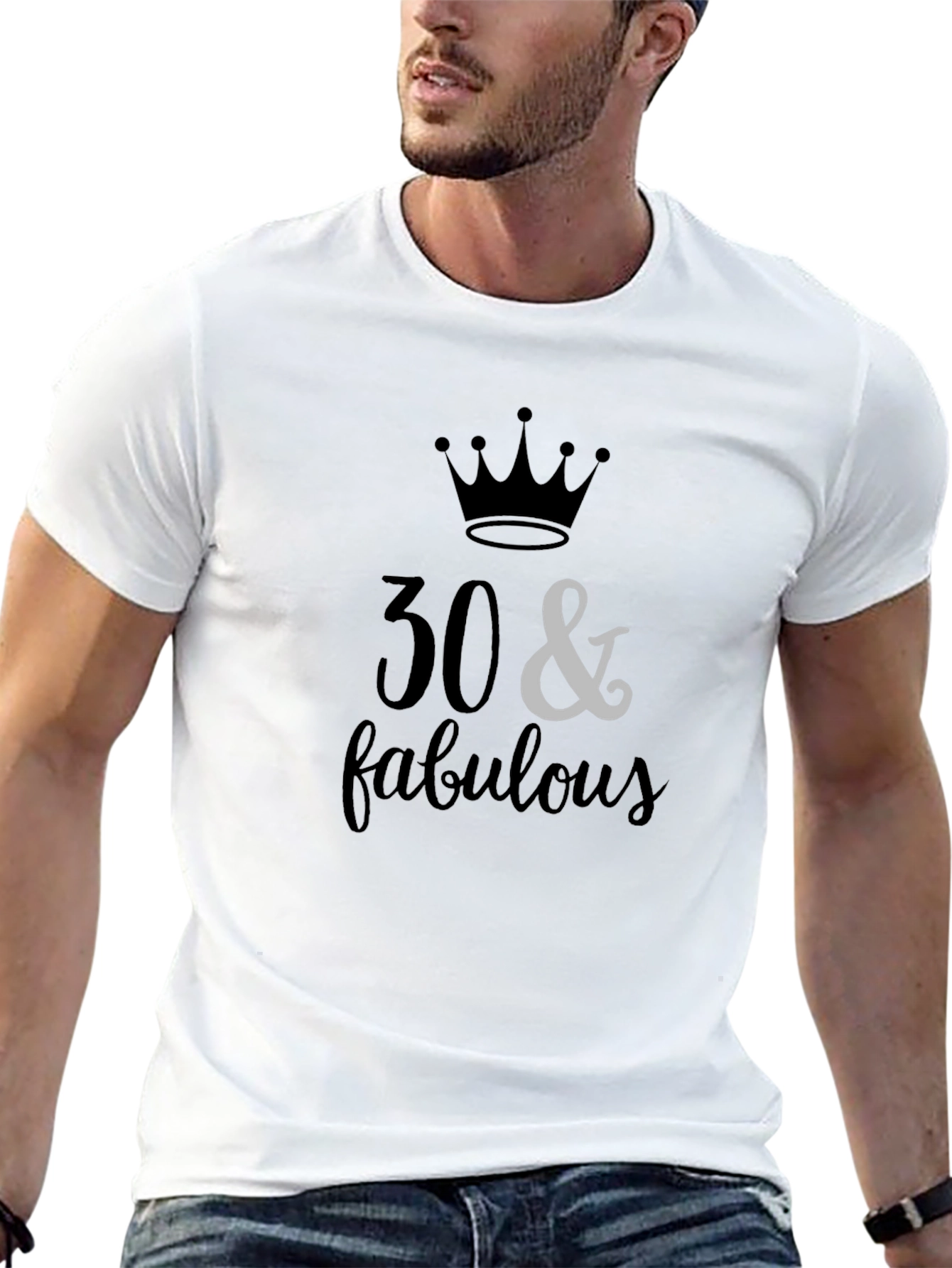 30 & Fabulous T-Shirt - Birthday Celebration Tee